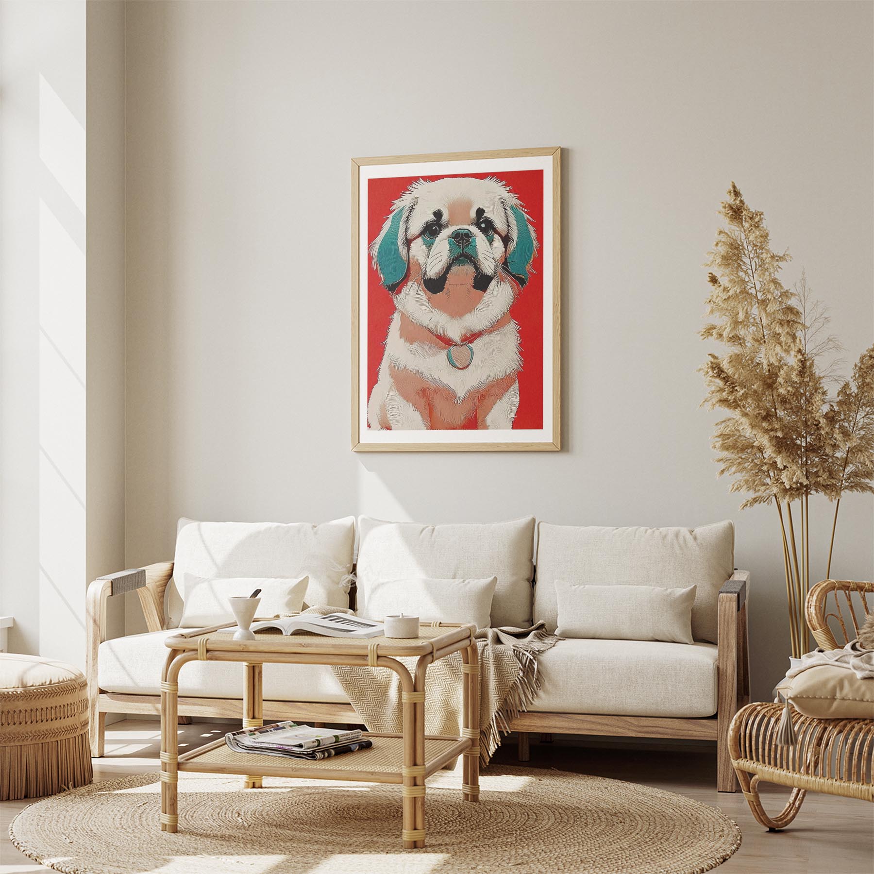Pekingese Red Dog Series image 2