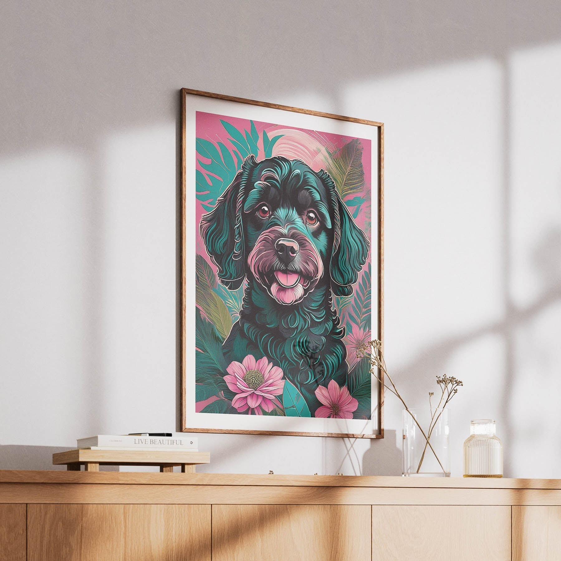 Cavoodle 3 Flowery Dog image 6