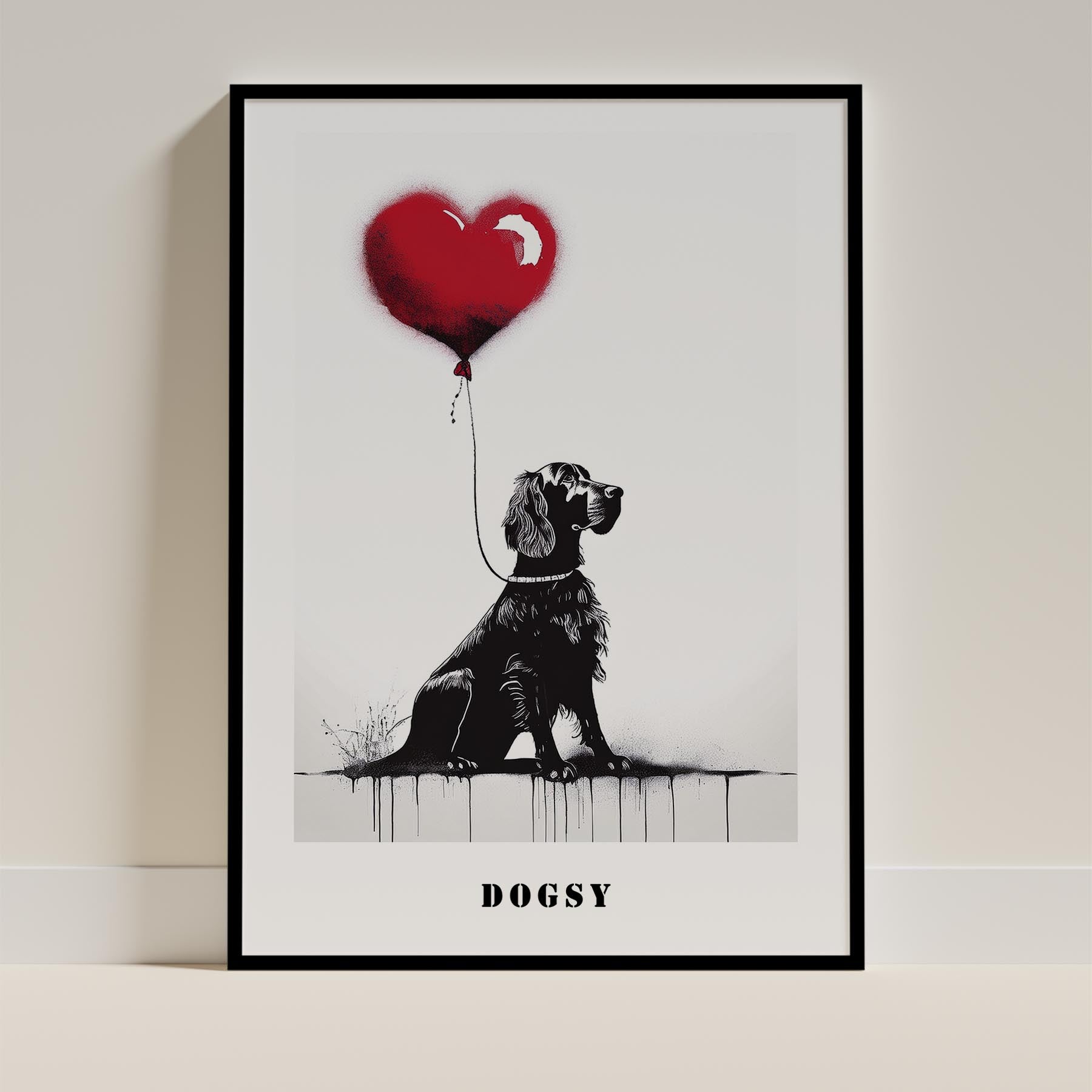 Gordon Setter Dog Art Print Unframed | 7 Unique Designs | Wall Art Gift for Dog Lovers - Image 5 | Dogsy & Co
