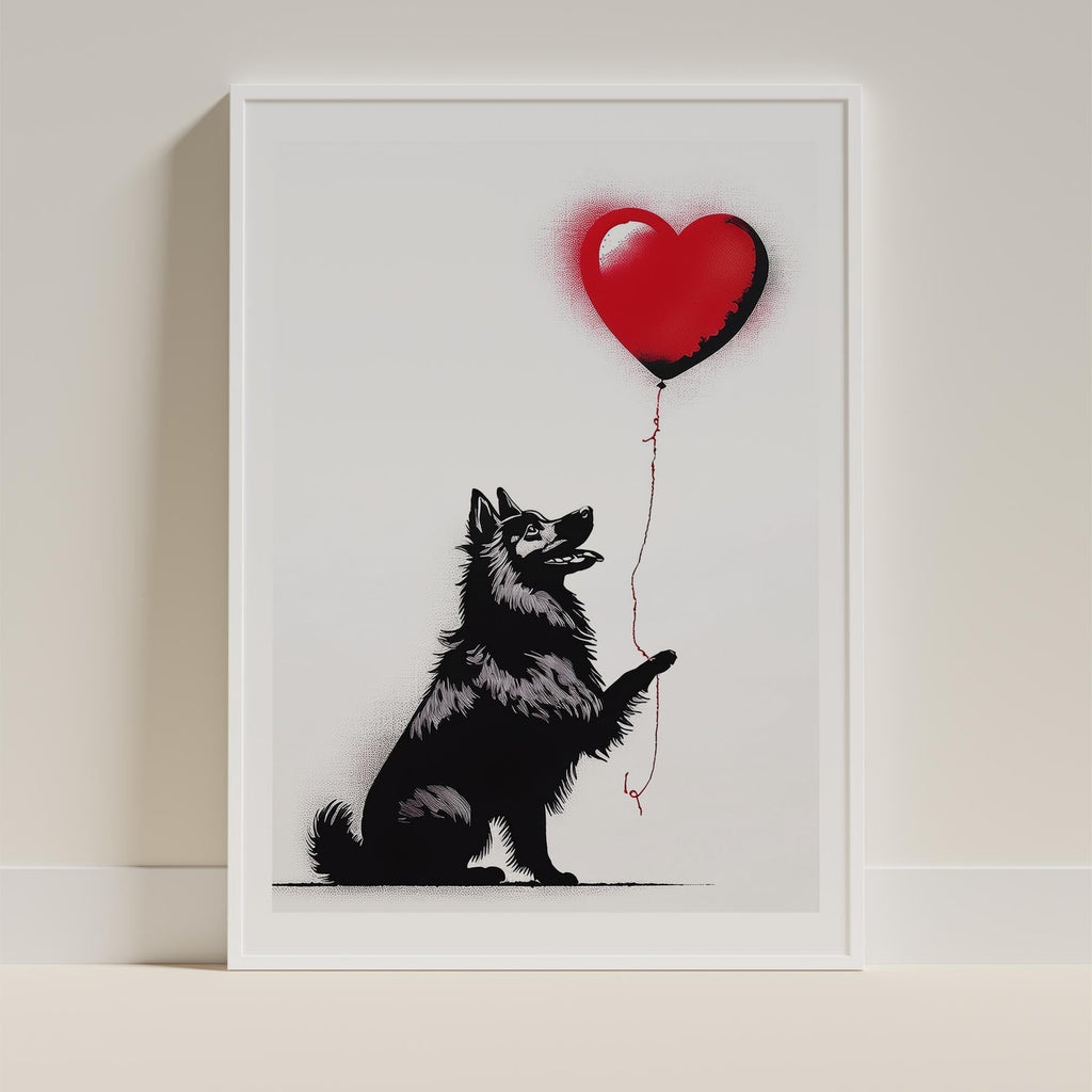 Samoyed DOGSY Series inspired by the Art of Banksy image 9