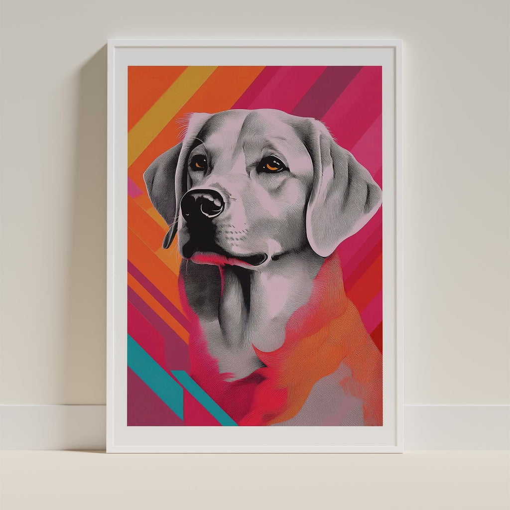 Golden Retriever Modern Pop Dog Series image 9