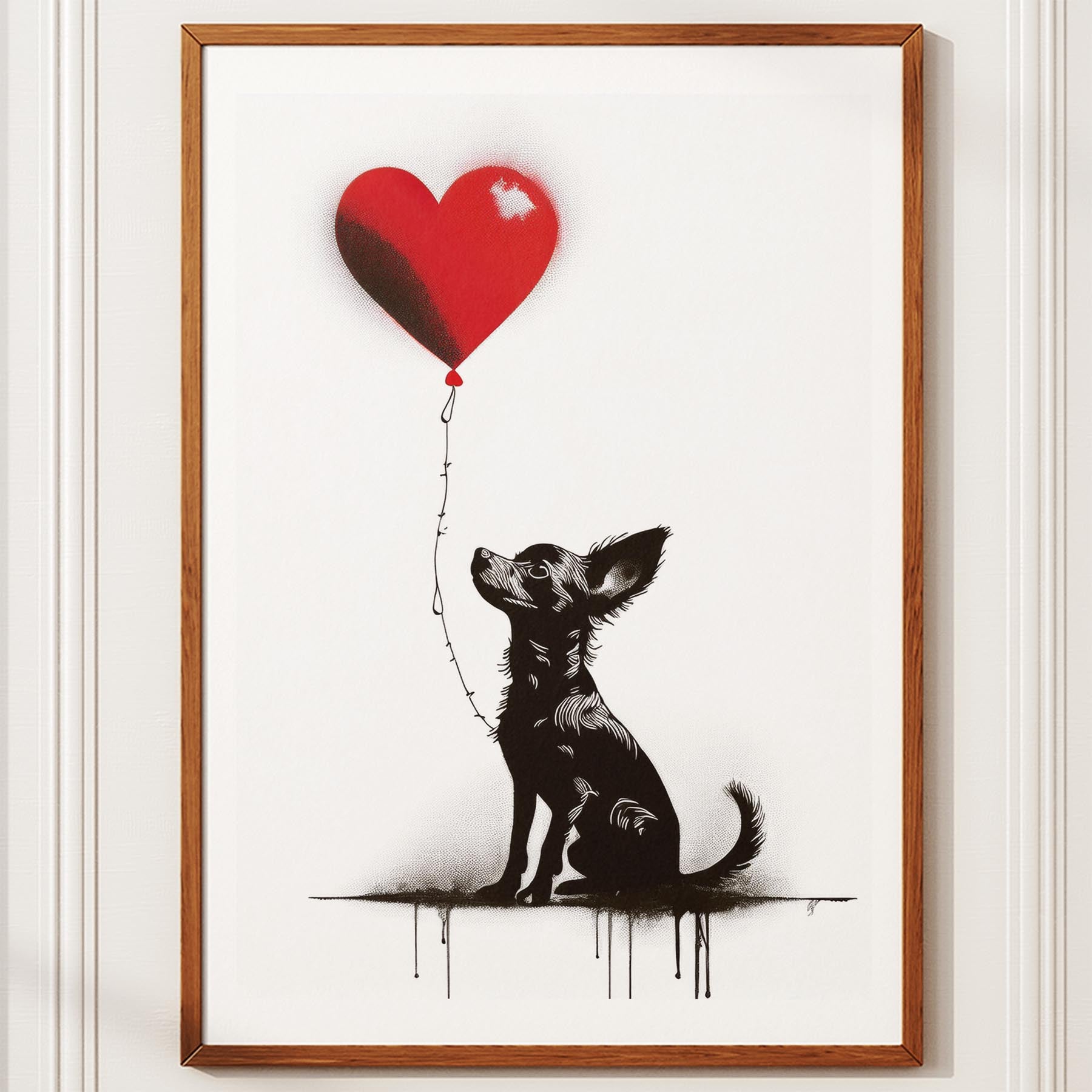 Chihuahua DOGSY Series inspired by the Art of Banksy image 10