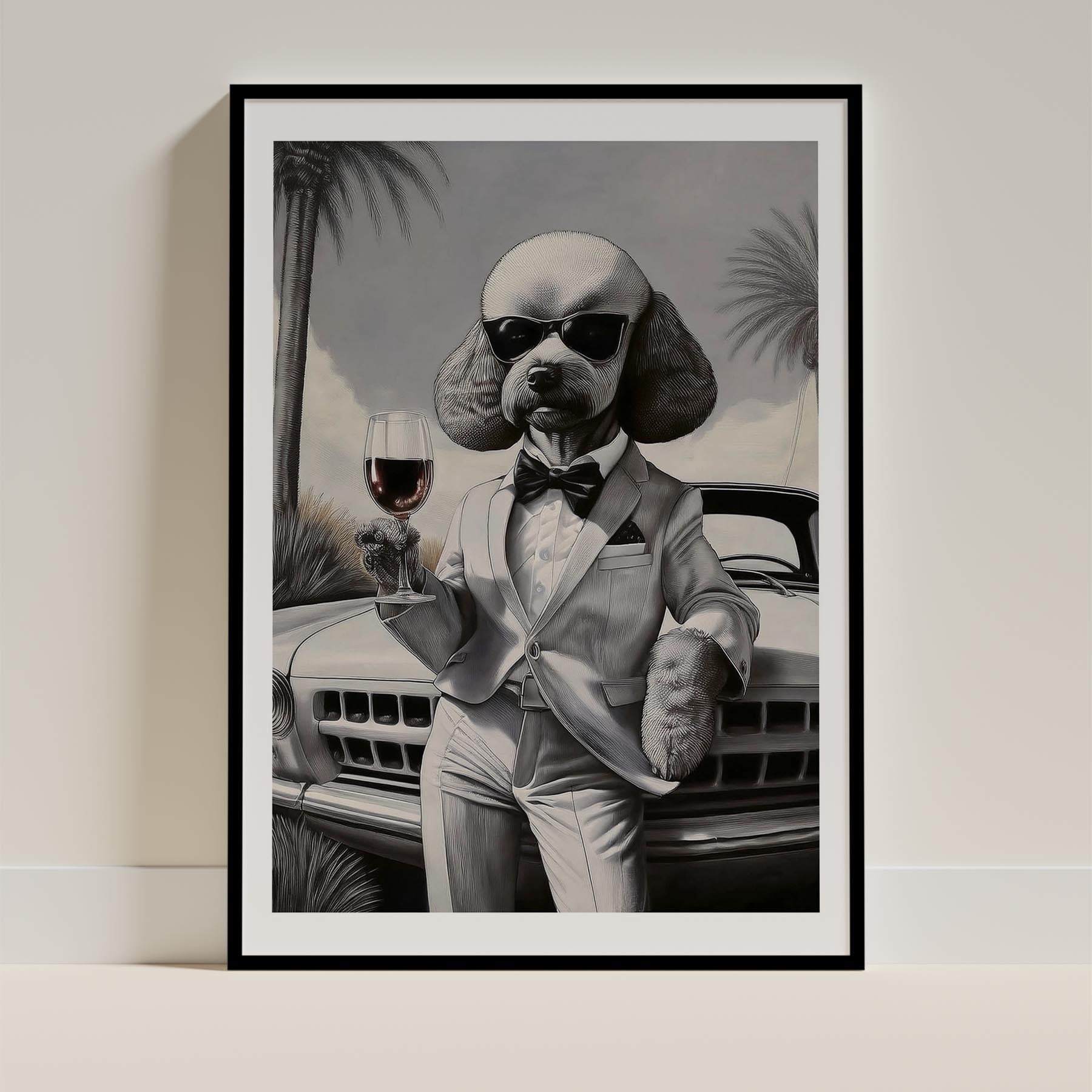 Poodle Dog Art Print Unframed Vol 1 | 11 Unique Designs | Wall Art Gift for Dog Lovers - Image 6 | Dogsy & Co