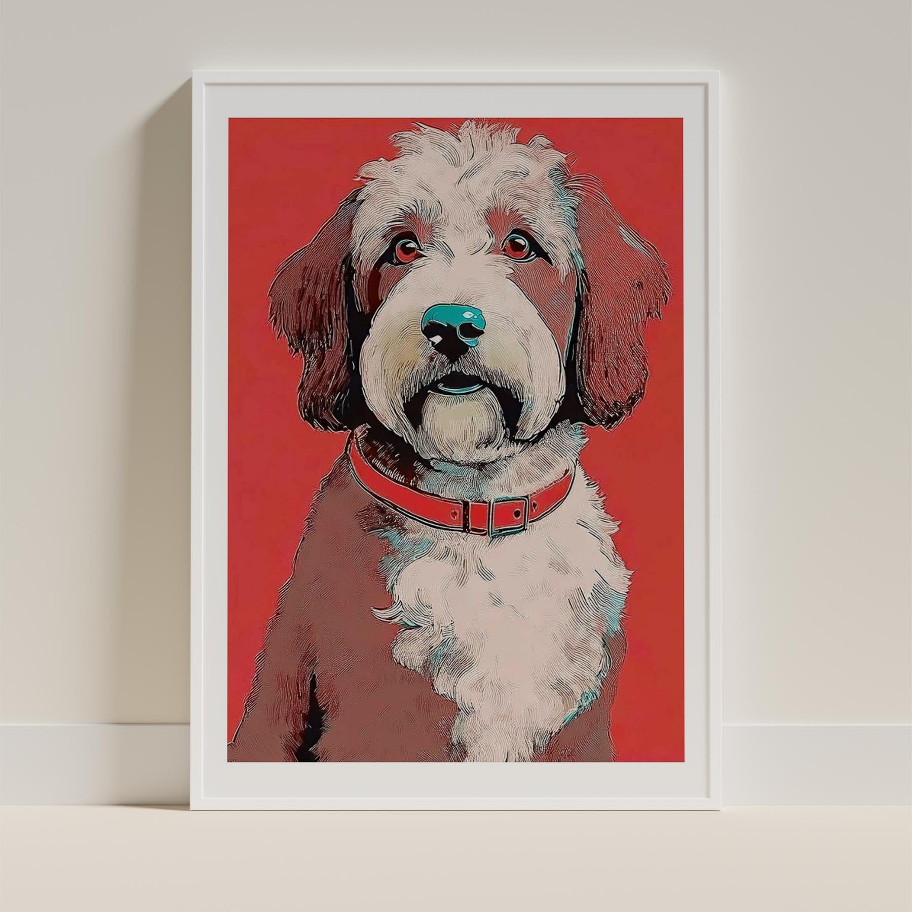 Spanish Water Dog Red Dog Series image 9