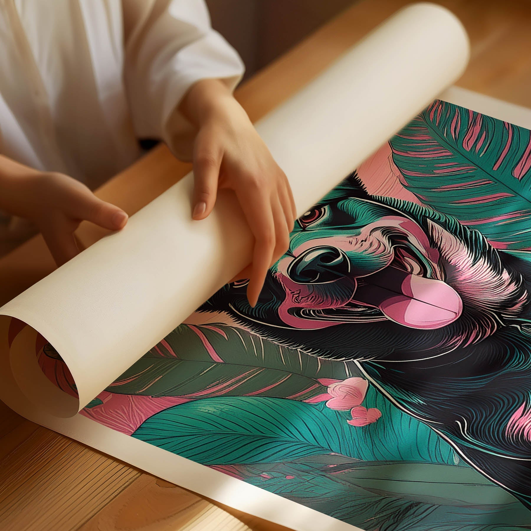 Cattle Dog 1 Flowery Dog image 1