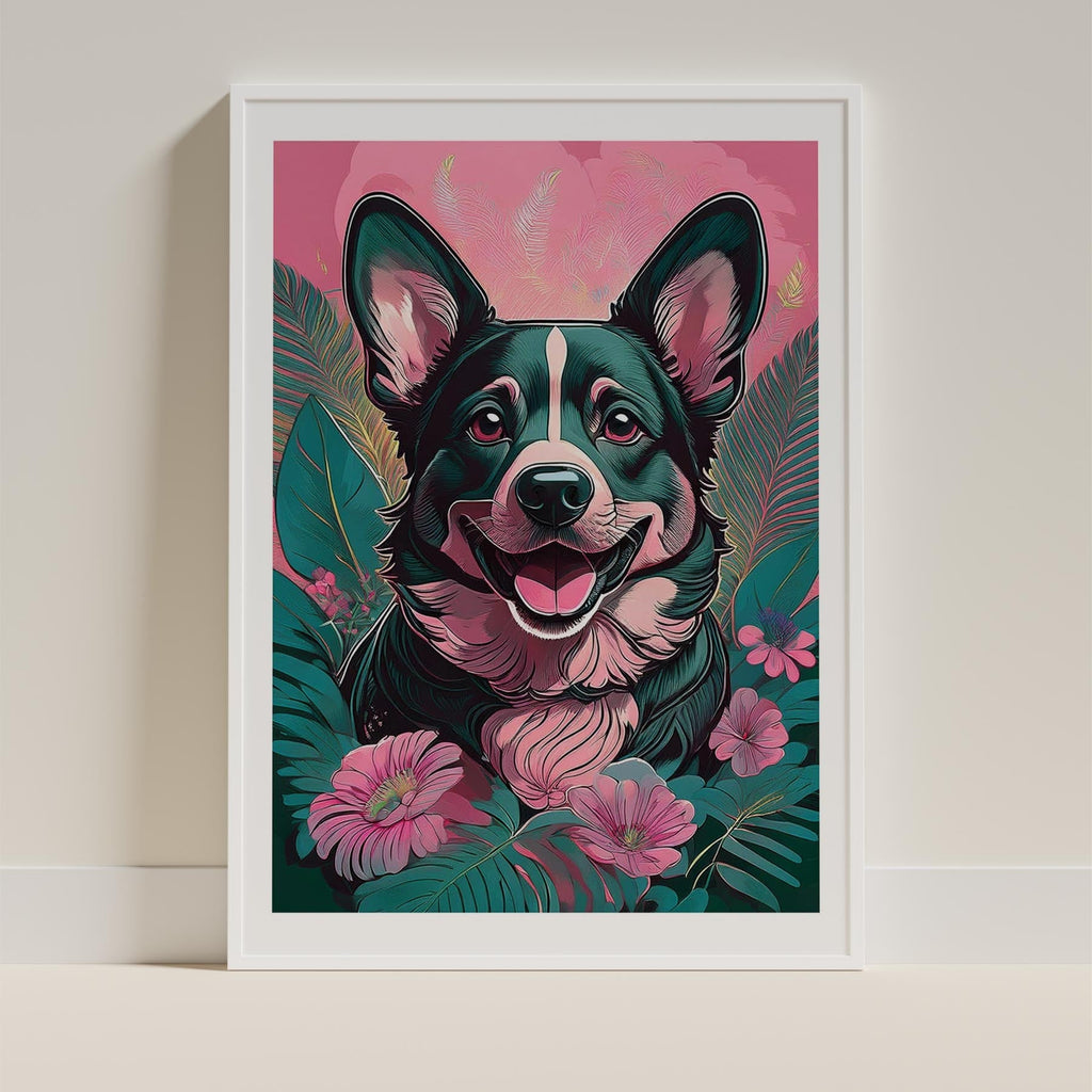Corgi Flowery Dog image 9