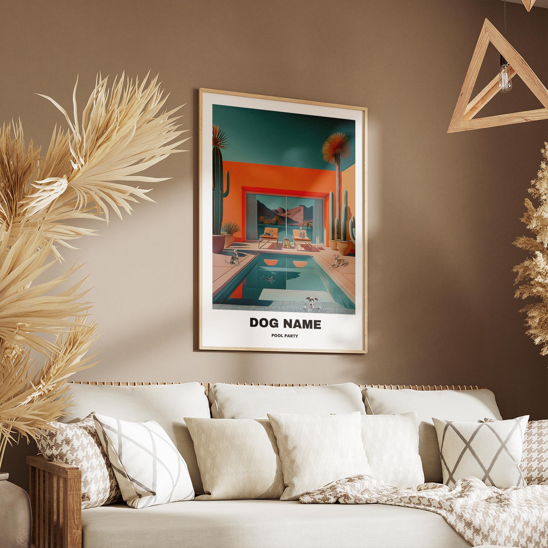 Italian Greyhound Custom Pool Party WITH TEXT image 9