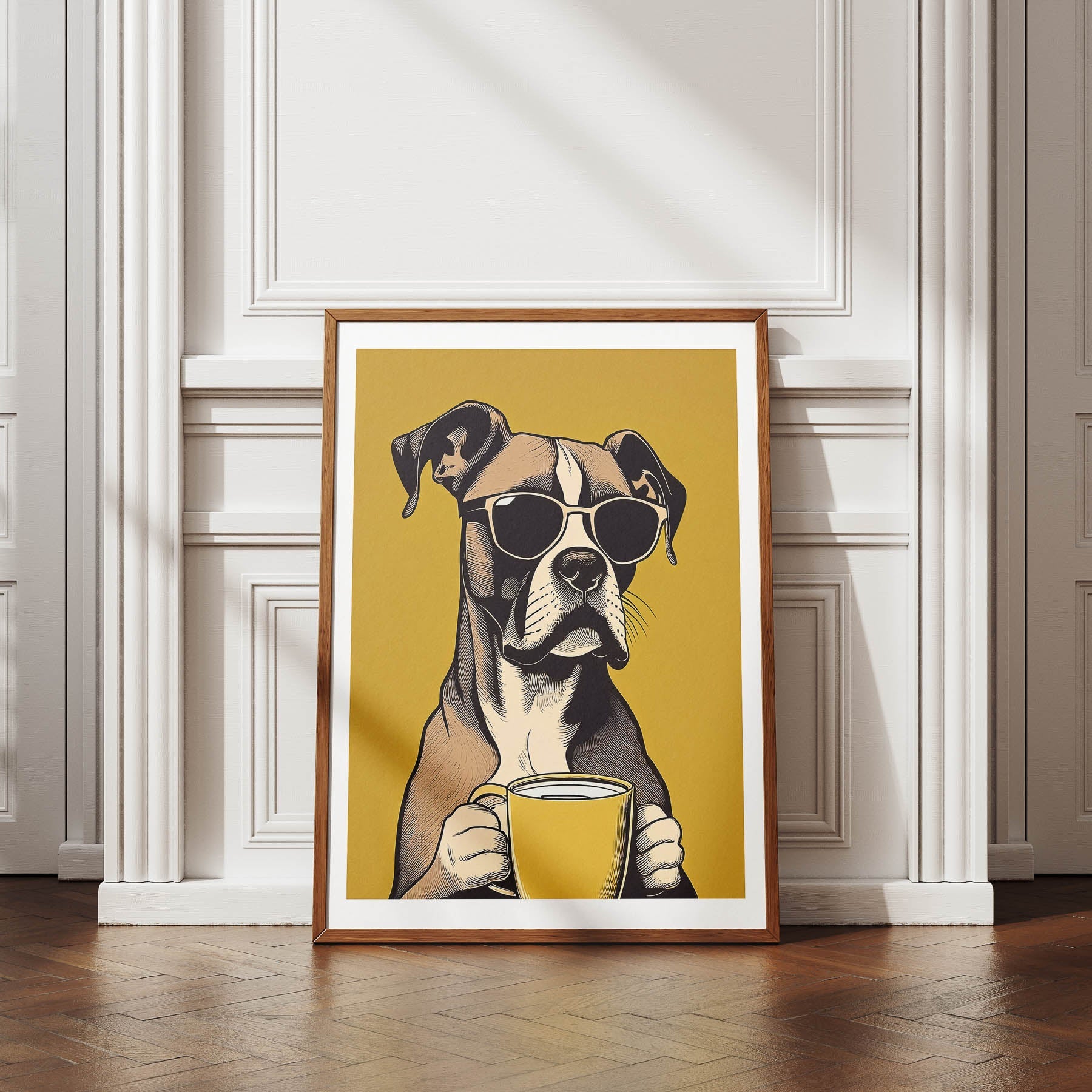 Bulldog Copy Chillin Coffee Dog image 4