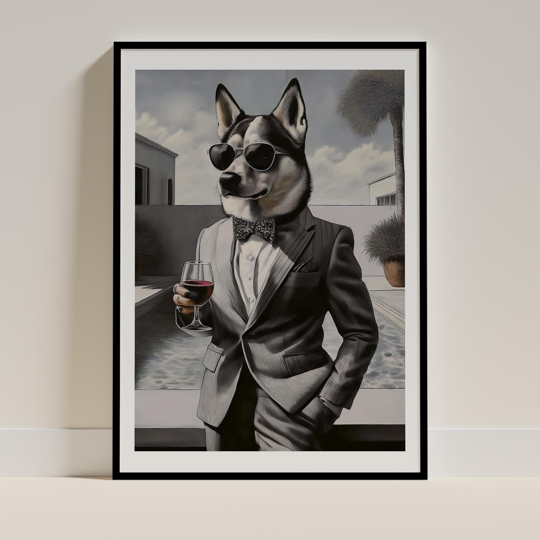 Siberian Husky Dog Art Print Unframed Vol 1 | 11 Unique Designs | Wall Art Gift for Dog Lovers - Image 5 | Dogsy & Co