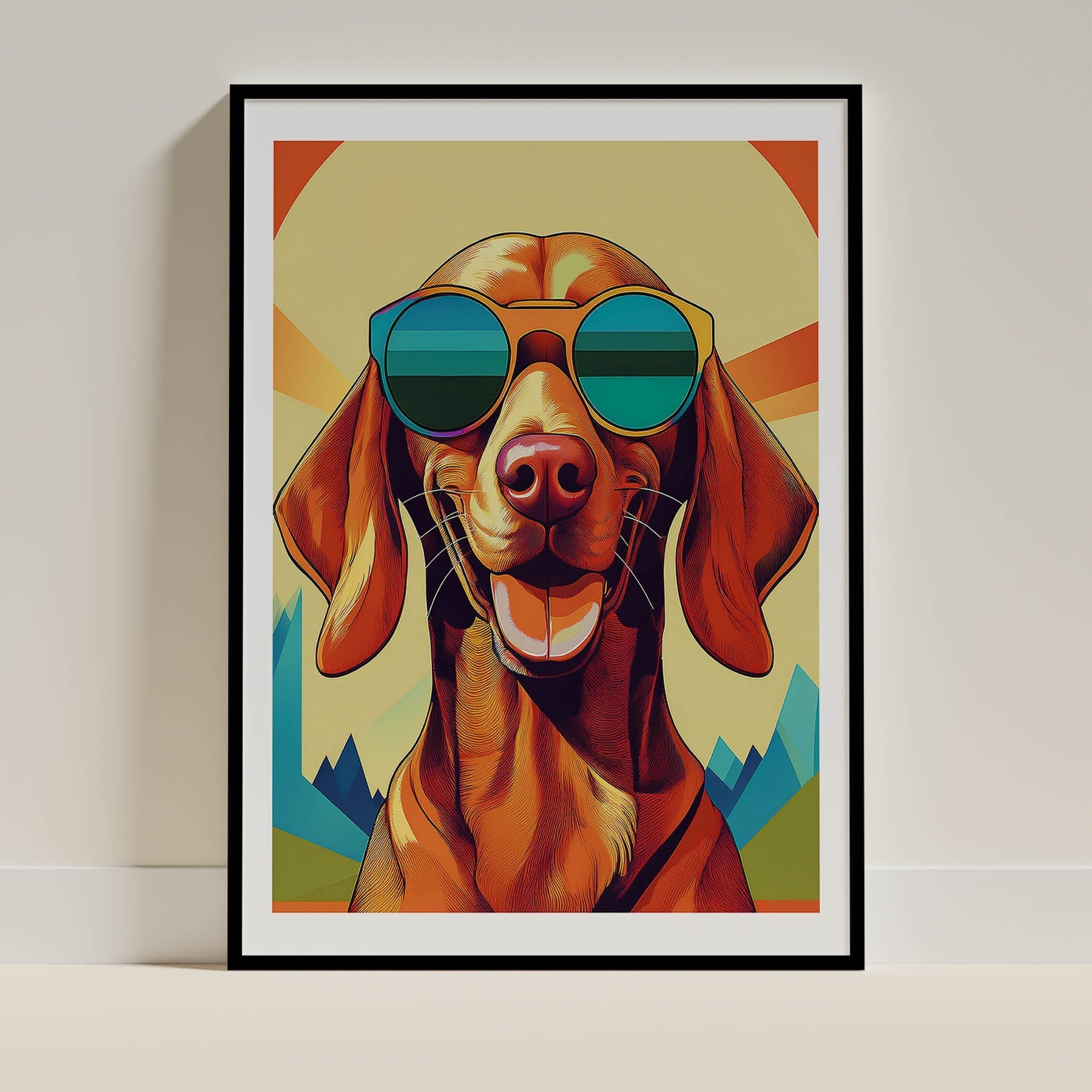 Dog Dog Art Print Unframed | 6 Unique Designs | Wall Art Gift for Dog Lovers | Dogsy & Co