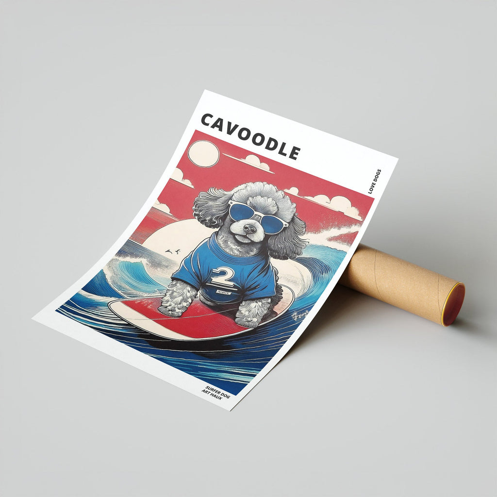 Cavoodle Hokosai Surfer Dogs 1 image 7