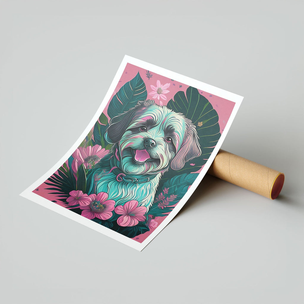 Maltese Flowery Dog image 7