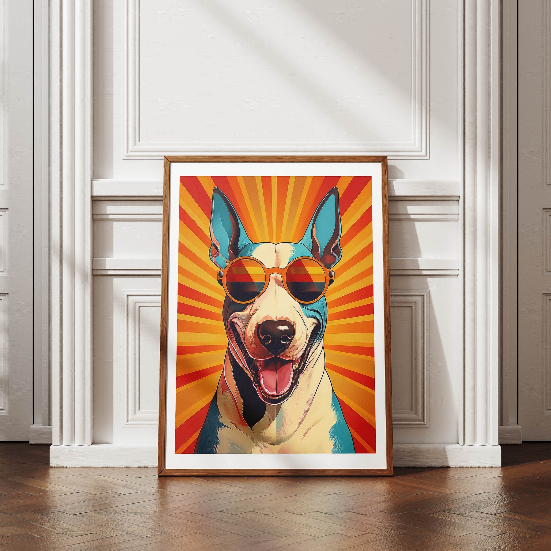 Bull Terrier In Colourful Sunnies 1 image 4