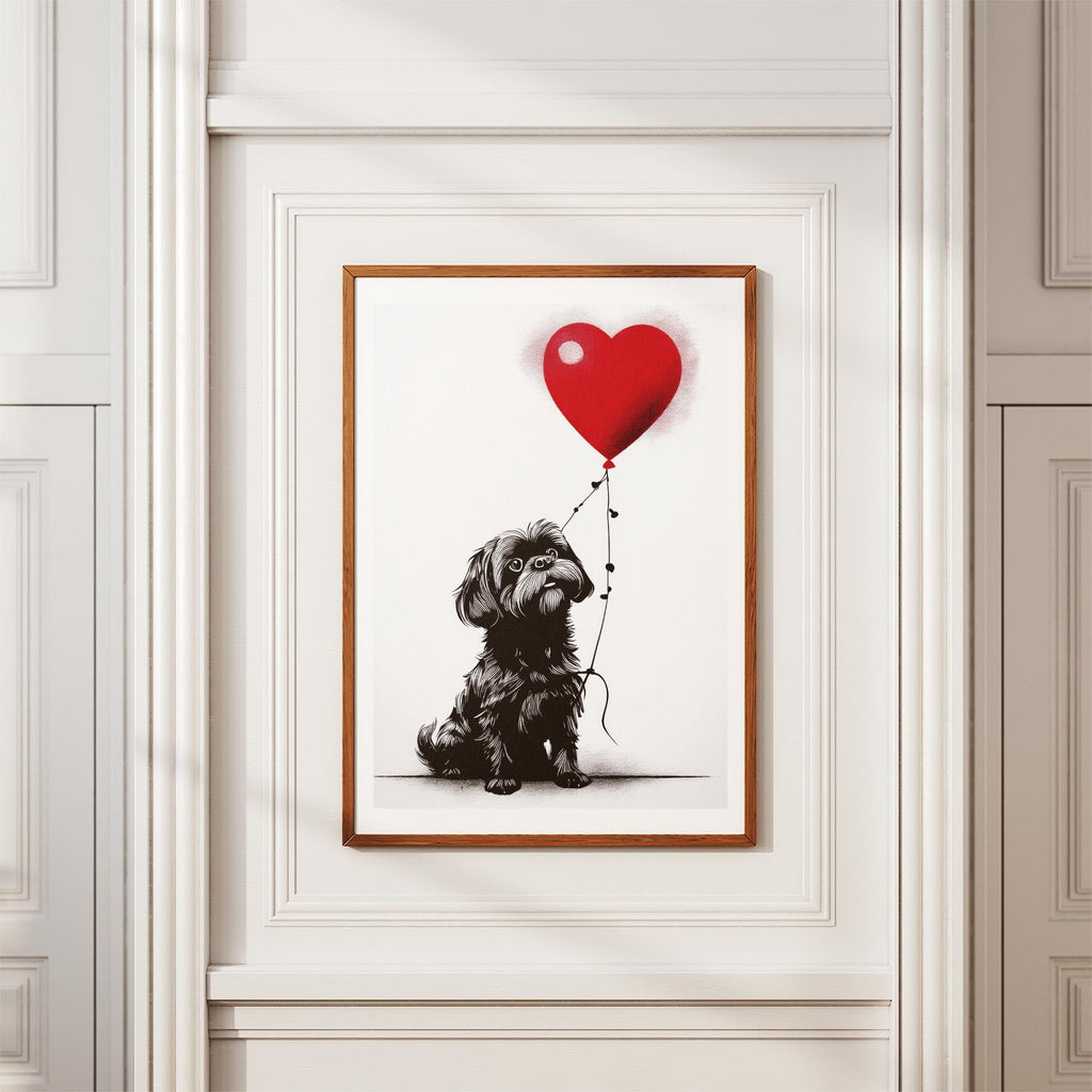 Shih Tzu DOGSY Series inspired by the Art of Banksy image 3