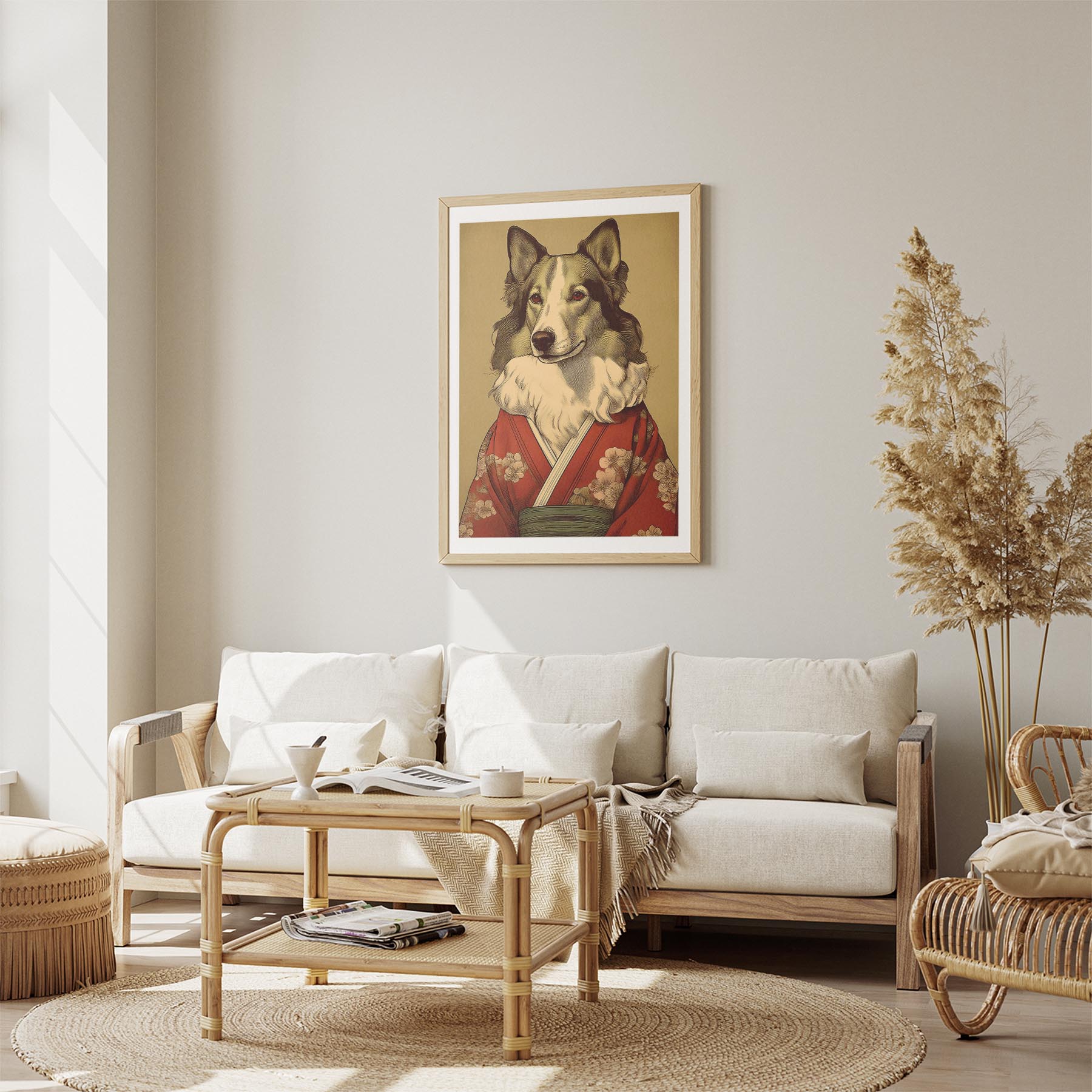 Rough Smooth Collie Japanse Kimono Dog Series image 2