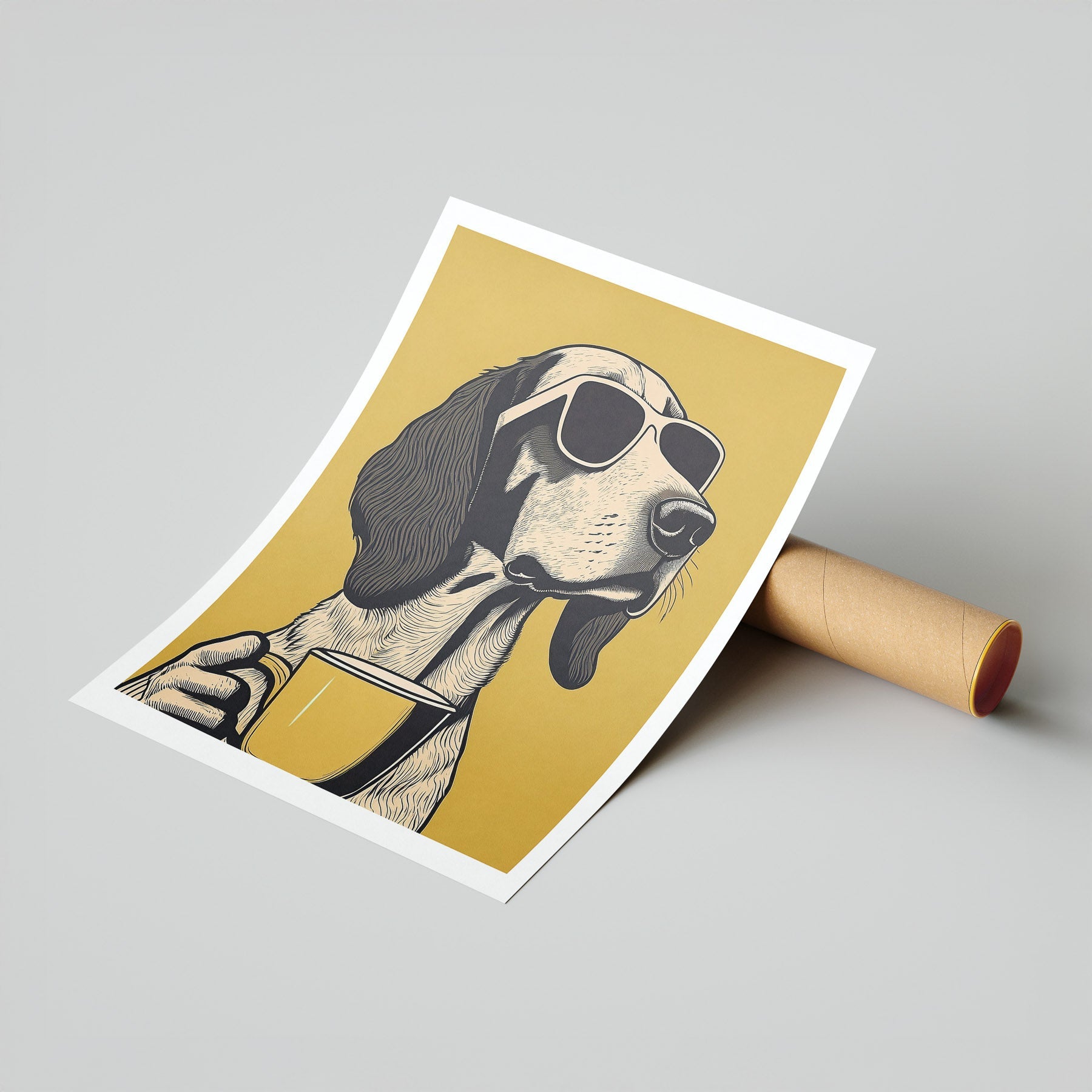English Setter Chillin Coffee Dog image 7
