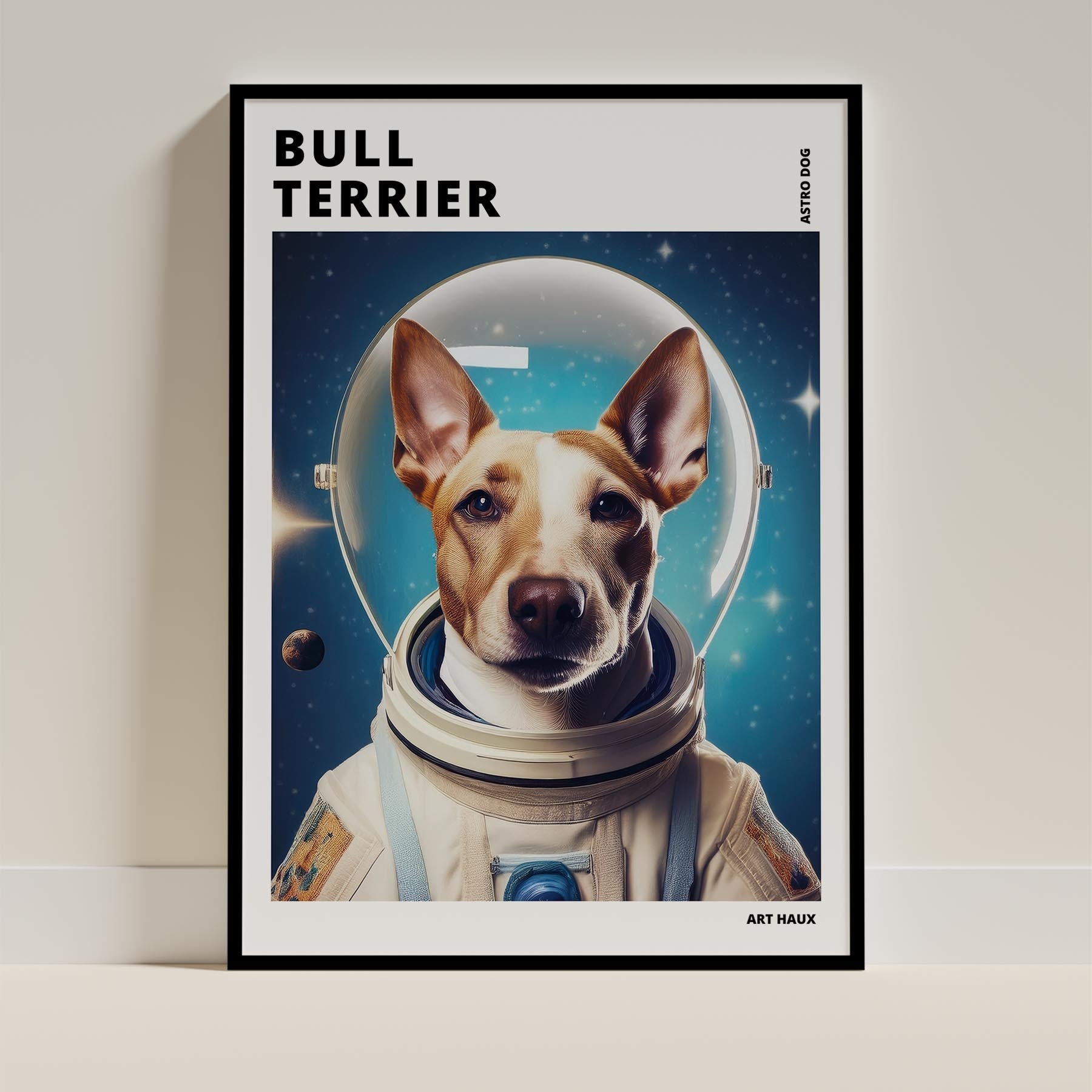 Bull Terrier Dog Art Print Unframed Vol 2 | 11 Unique Designs | Wall Art Gift for Dog Lovers - Image 6 | Dogsy & Co