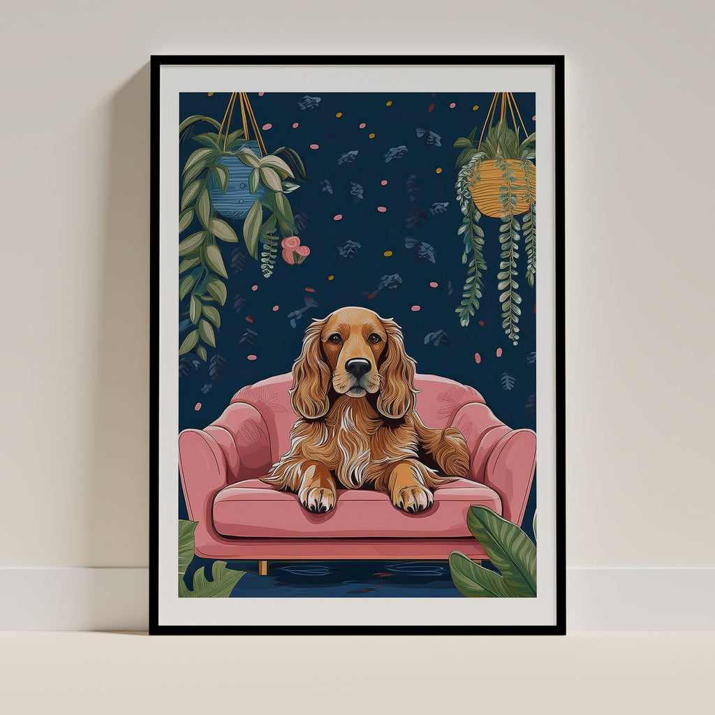 Cocker Spaniel  Just Lounging Around image 0