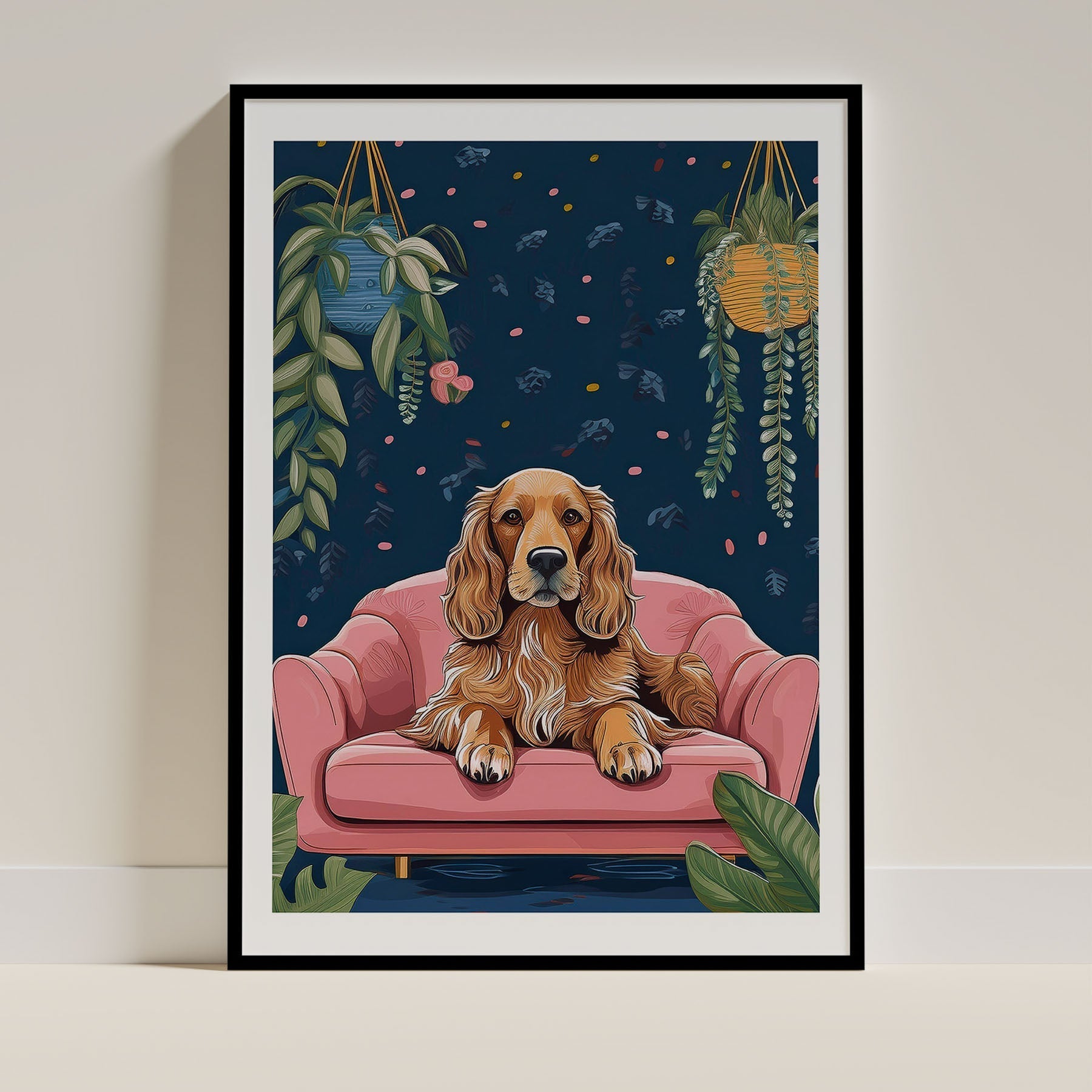 Cocker Spaniel Dog Art Print Unframed Vol 2 | 11 Unique Designs | Wall Art Gift for Dog Lovers | Dogsy & Co