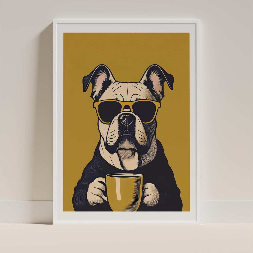 Bulldog 2 Chillin Coffee Dog image 9
