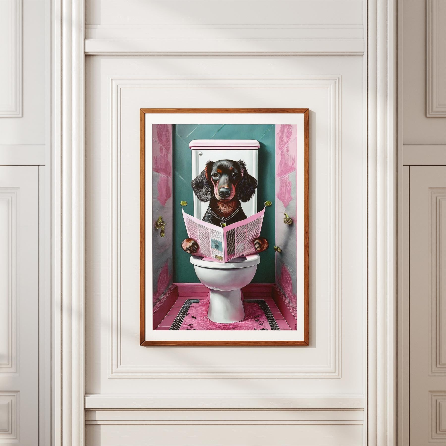 Dachshund Toilet Humour Dog Series 3 image 3