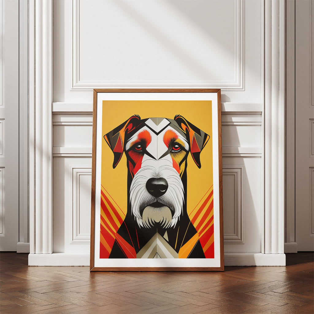 Airedale Geometric Orange Series image 4