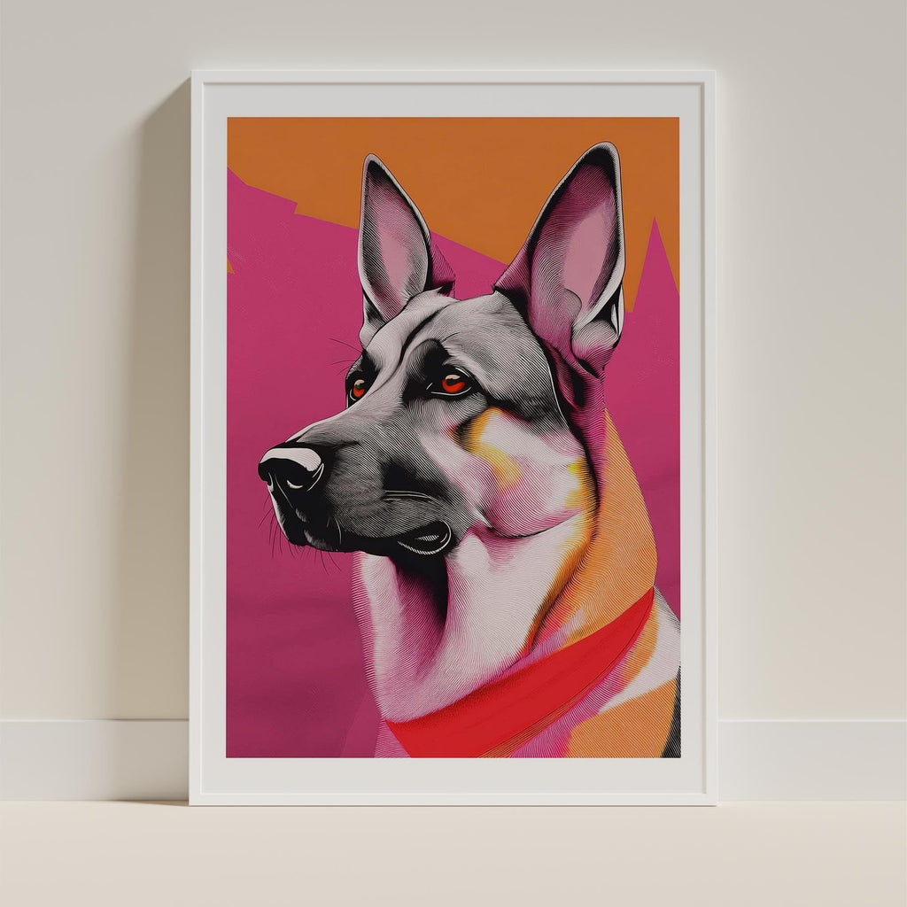 German Shepherd Modern Pop Dog Series image 9