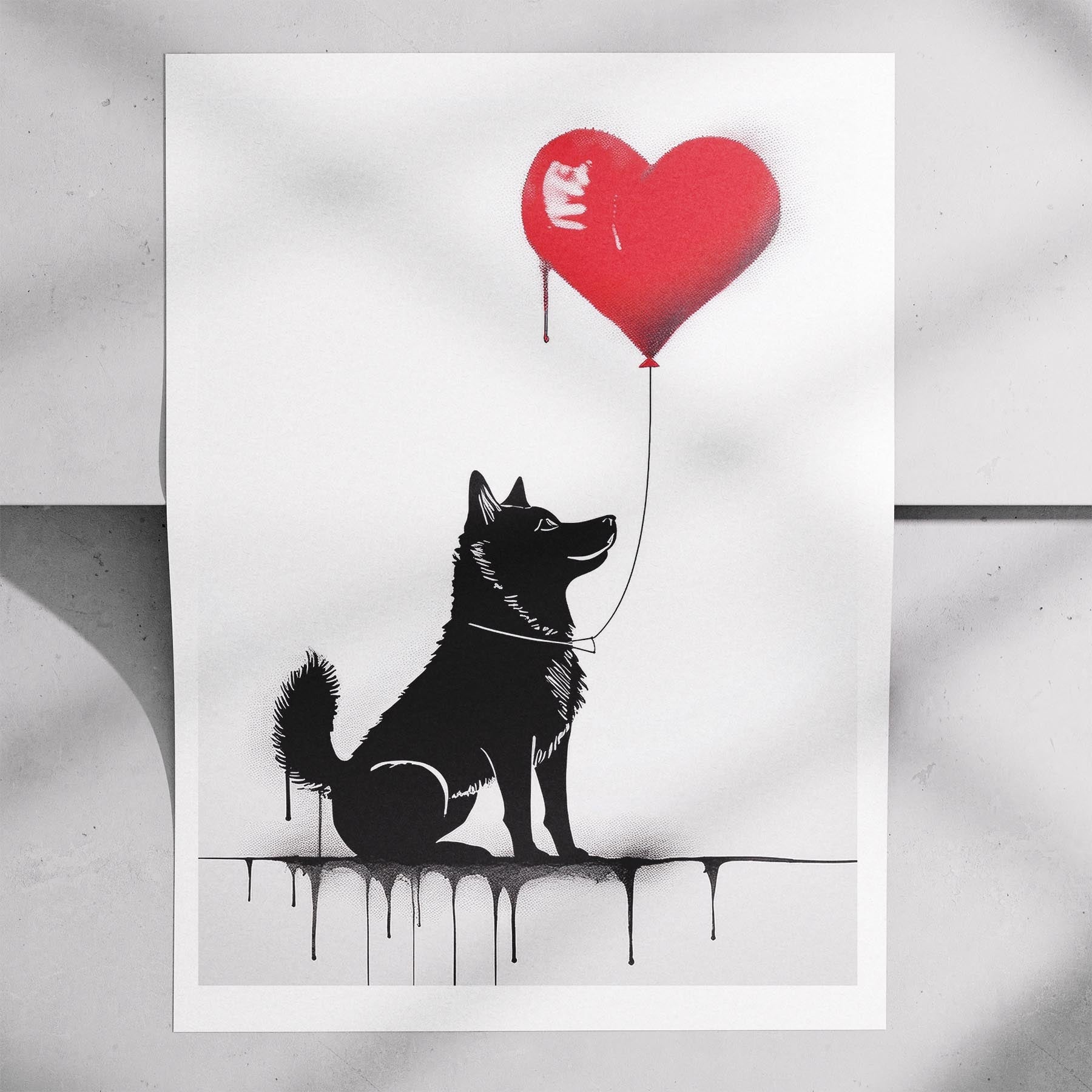 Shiba DOGSY Series inspired by the Art of Banksy image 7