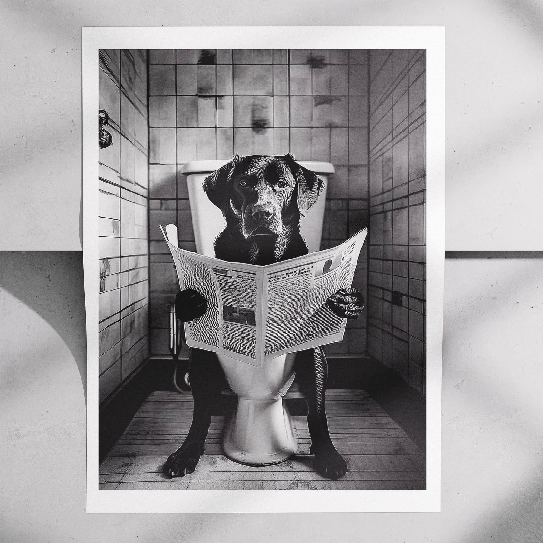 Labrador Retriever Toilet Humour Dog Series 1 image 7