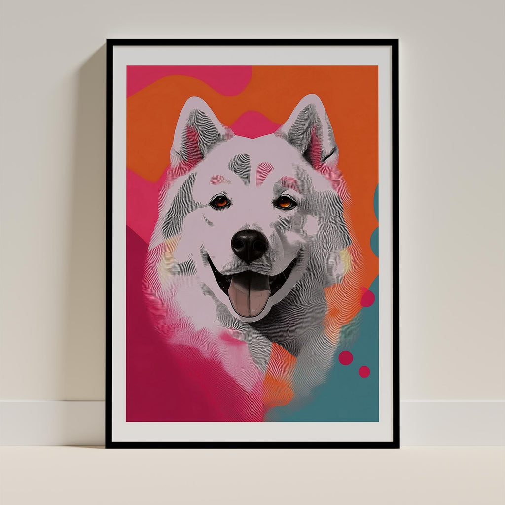 Samoyed Modern Pop Dog Series image 0
