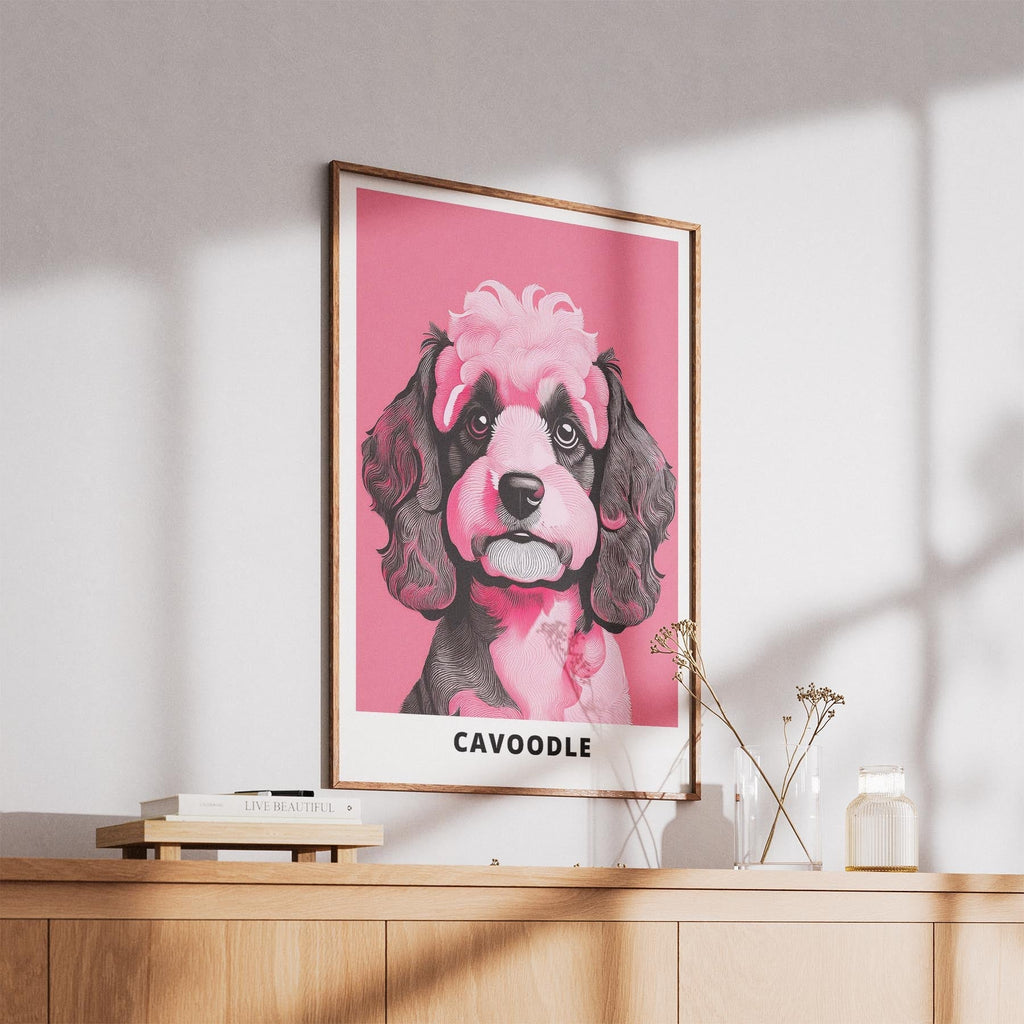 Cavoodle Pink and Black Dog Series 2 image 5