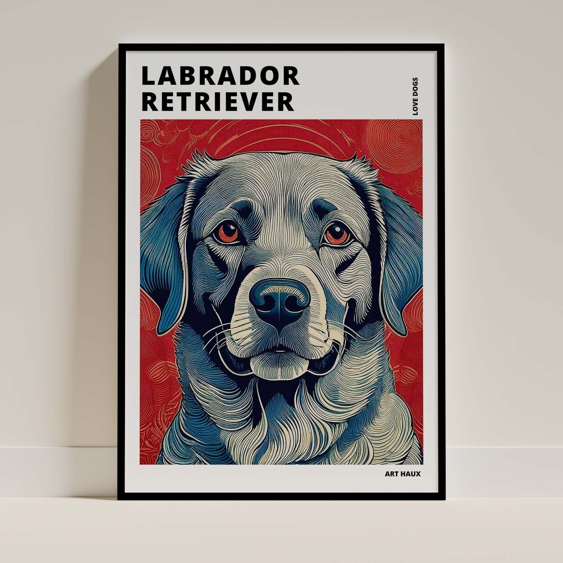 Labrador Retriever Dog Art Print Unframed Vol 1 | 11 Unique Designs | Wall Art Gift for Dog Lovers - Image 3 | Dogsy & Co