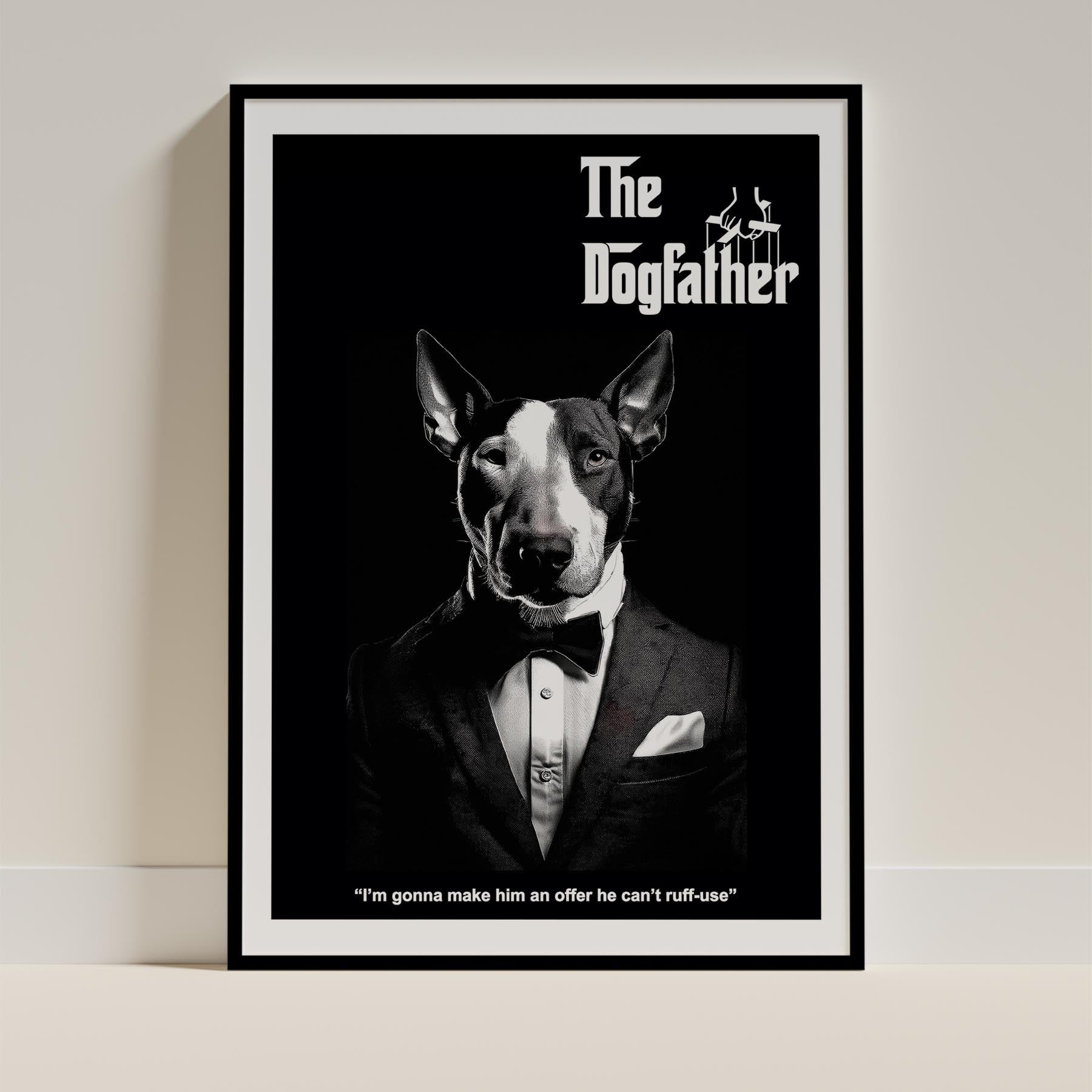 Bull Terrier Mafia Dog Series image 0