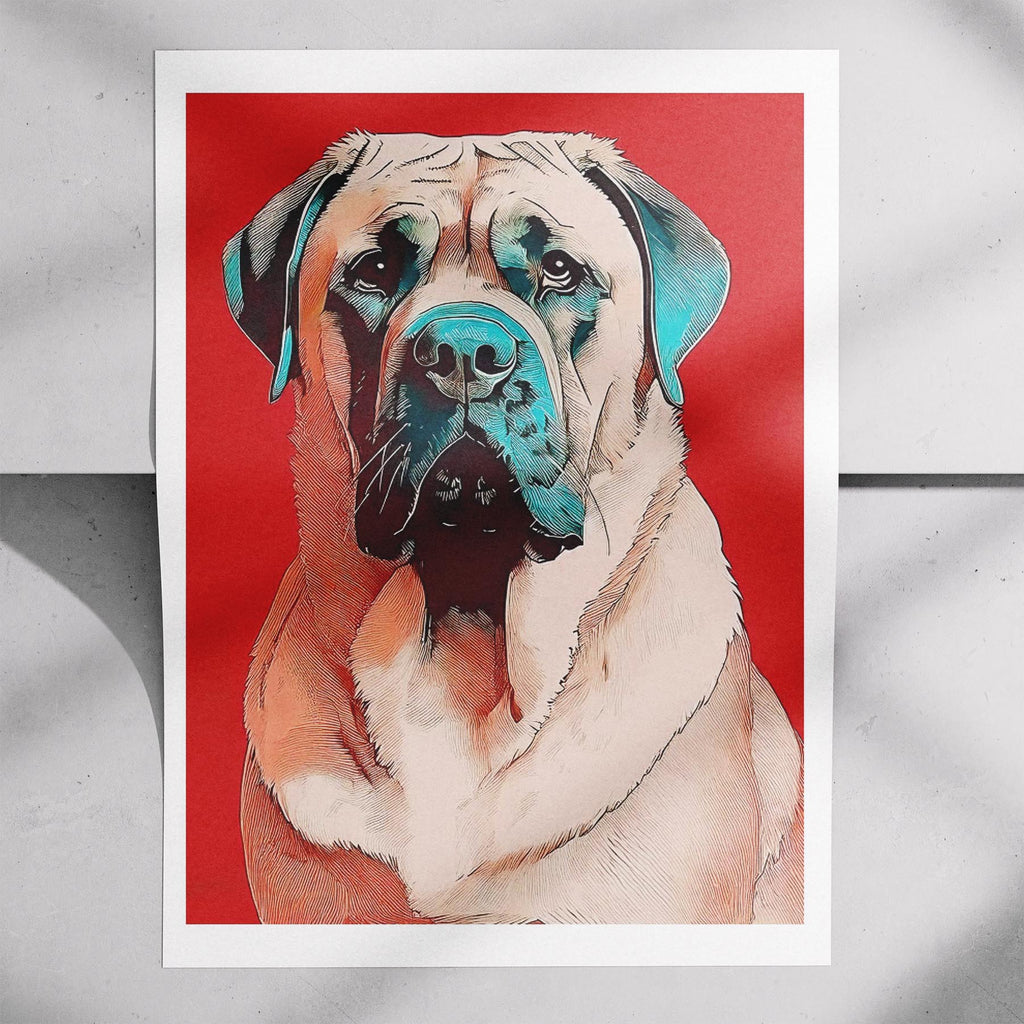 Mastiff Red Dog Series image 7