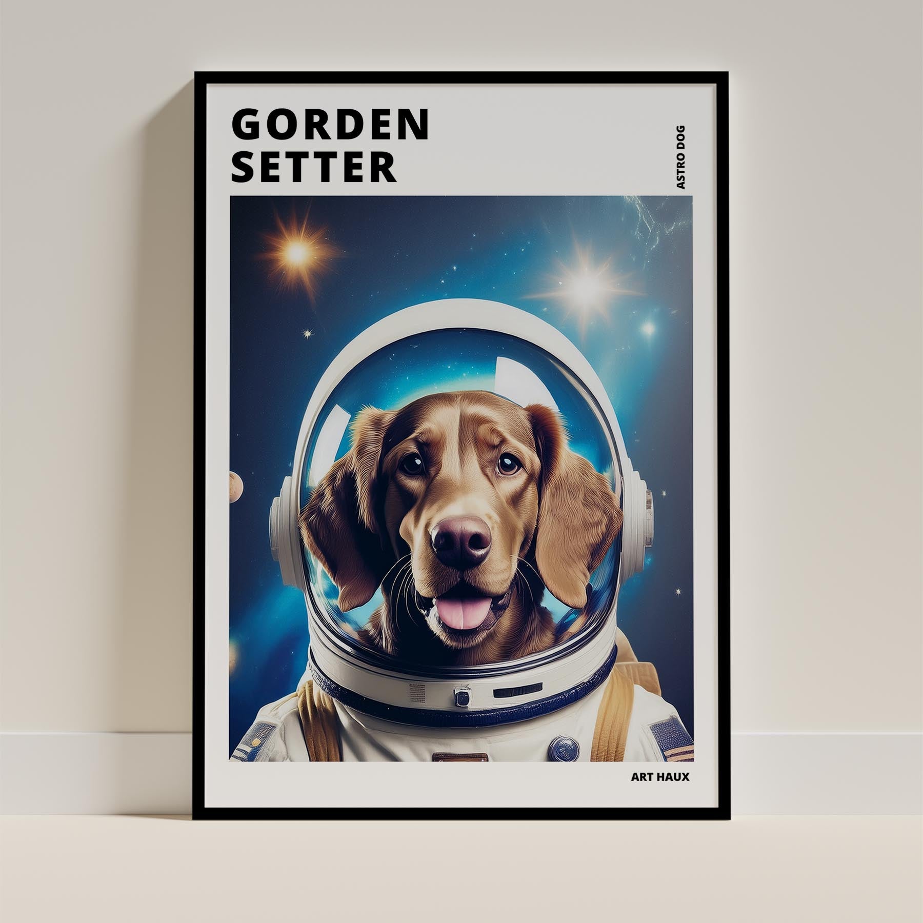 Gordon Setter Dog Art Print Unframed | 7 Unique Designs | Wall Art Gift for Dog Lovers - Image 7 | Dogsy & Co
