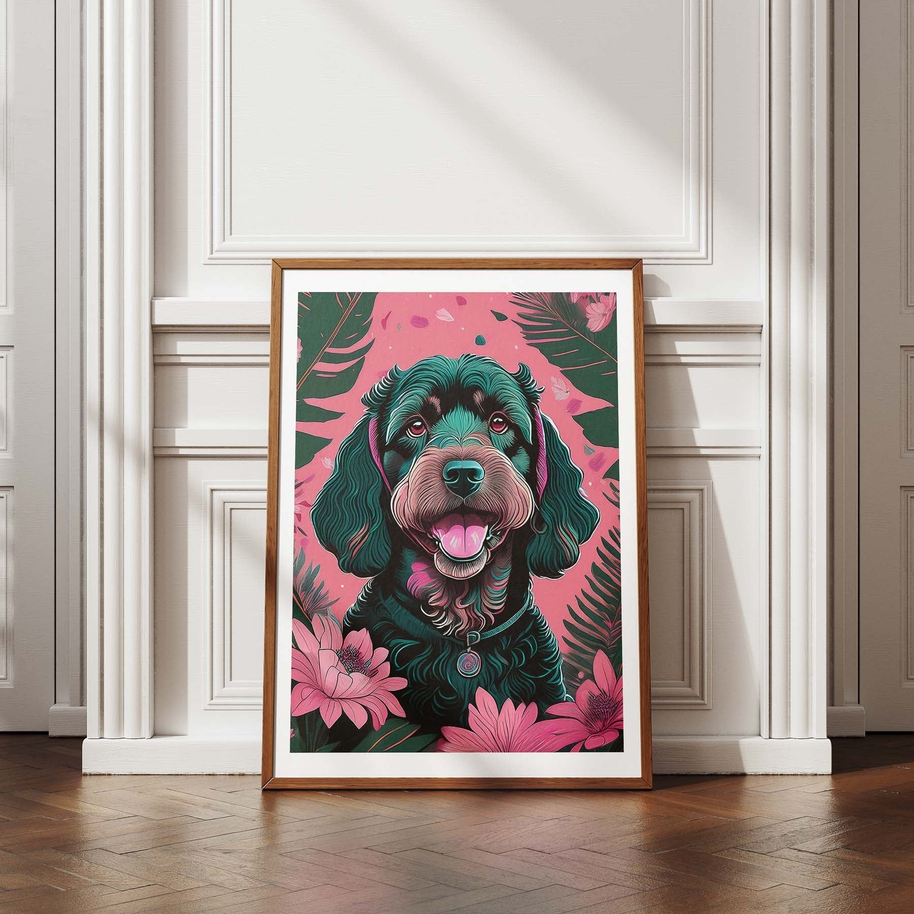 Cavoodle Flowery Dog image 4