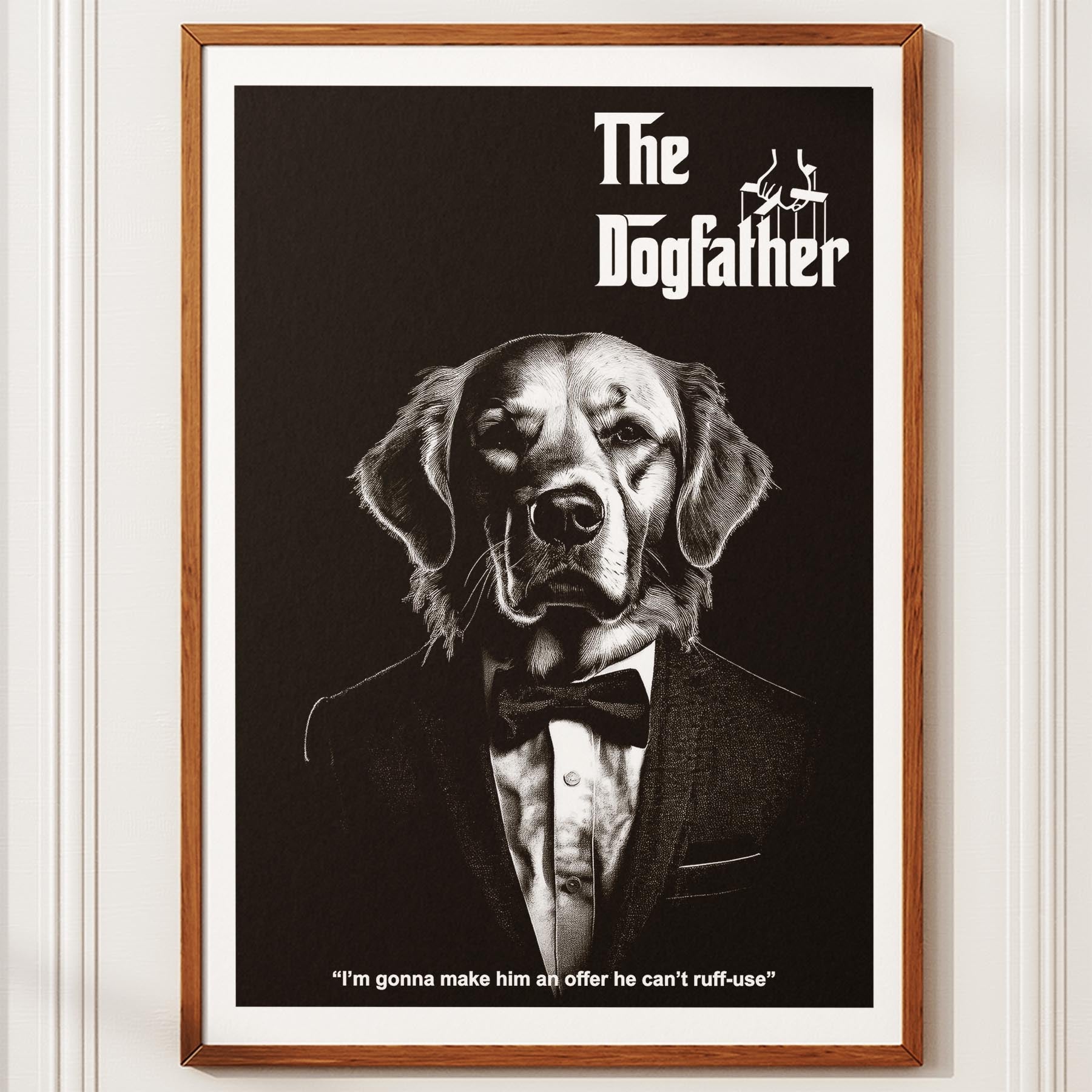 Golden Retriever Mafia Dog Series image 10