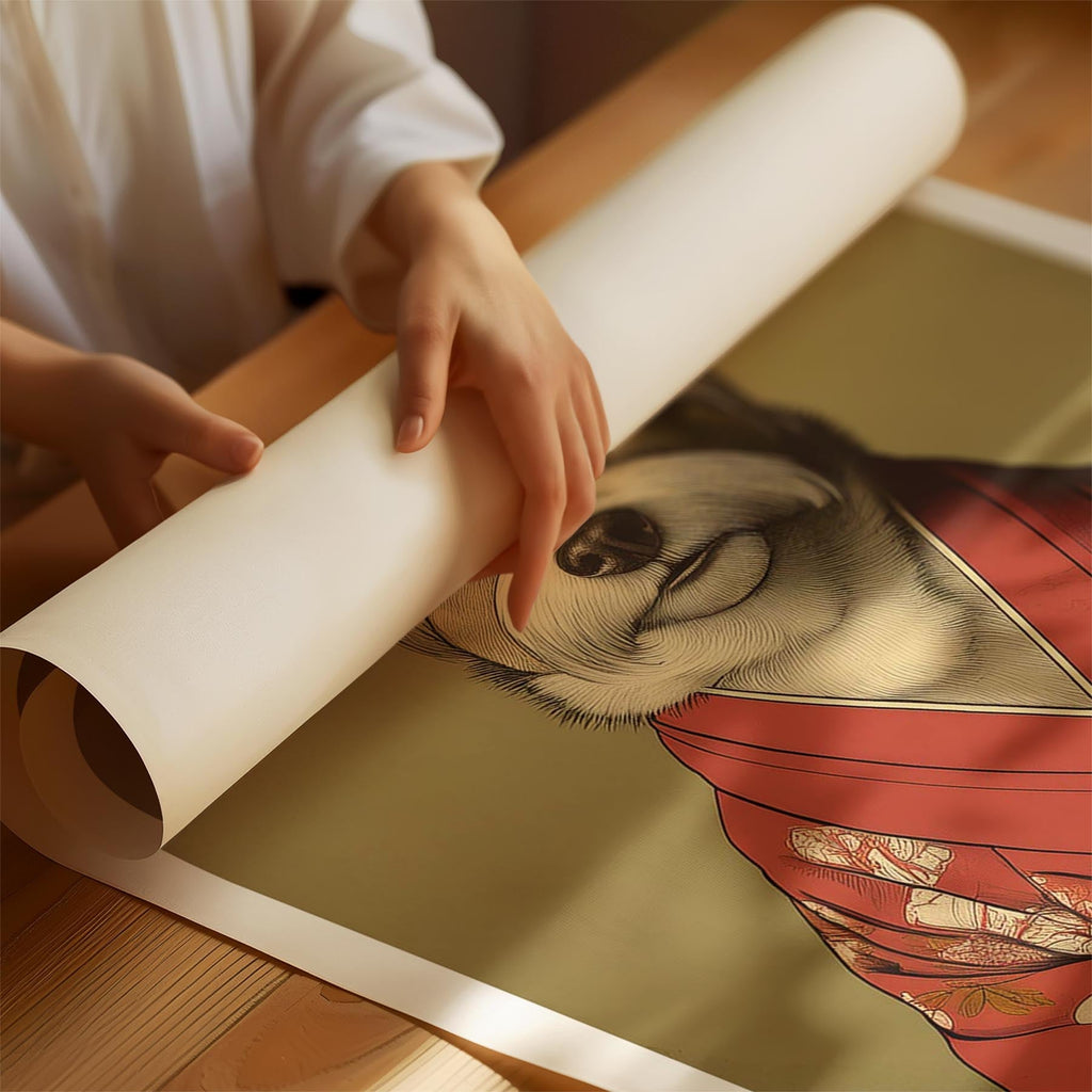 Australian Terrier Japanse Kimono Dog Series image 1