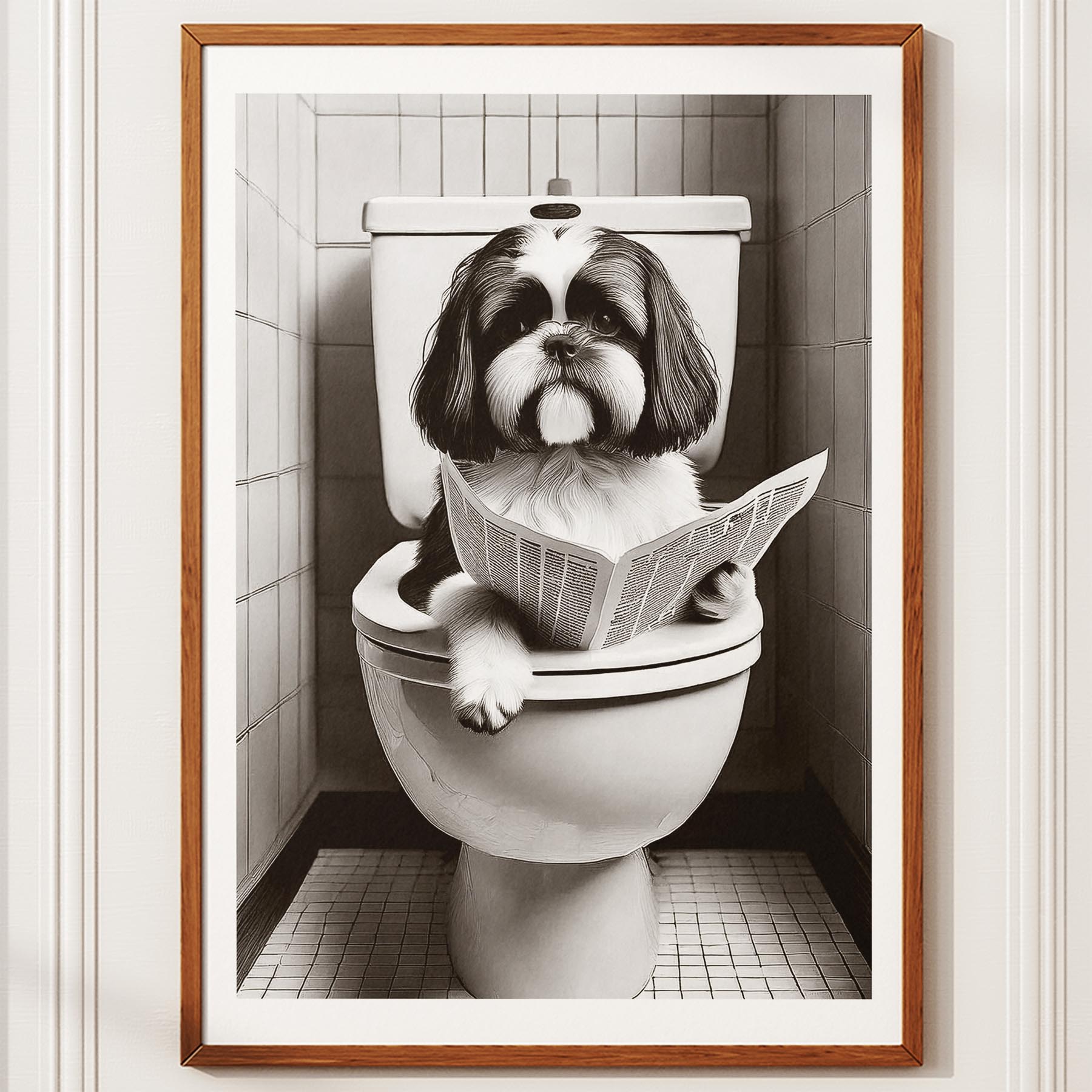 Shih Tzu Toilet Humour Dog Series 2 image 10