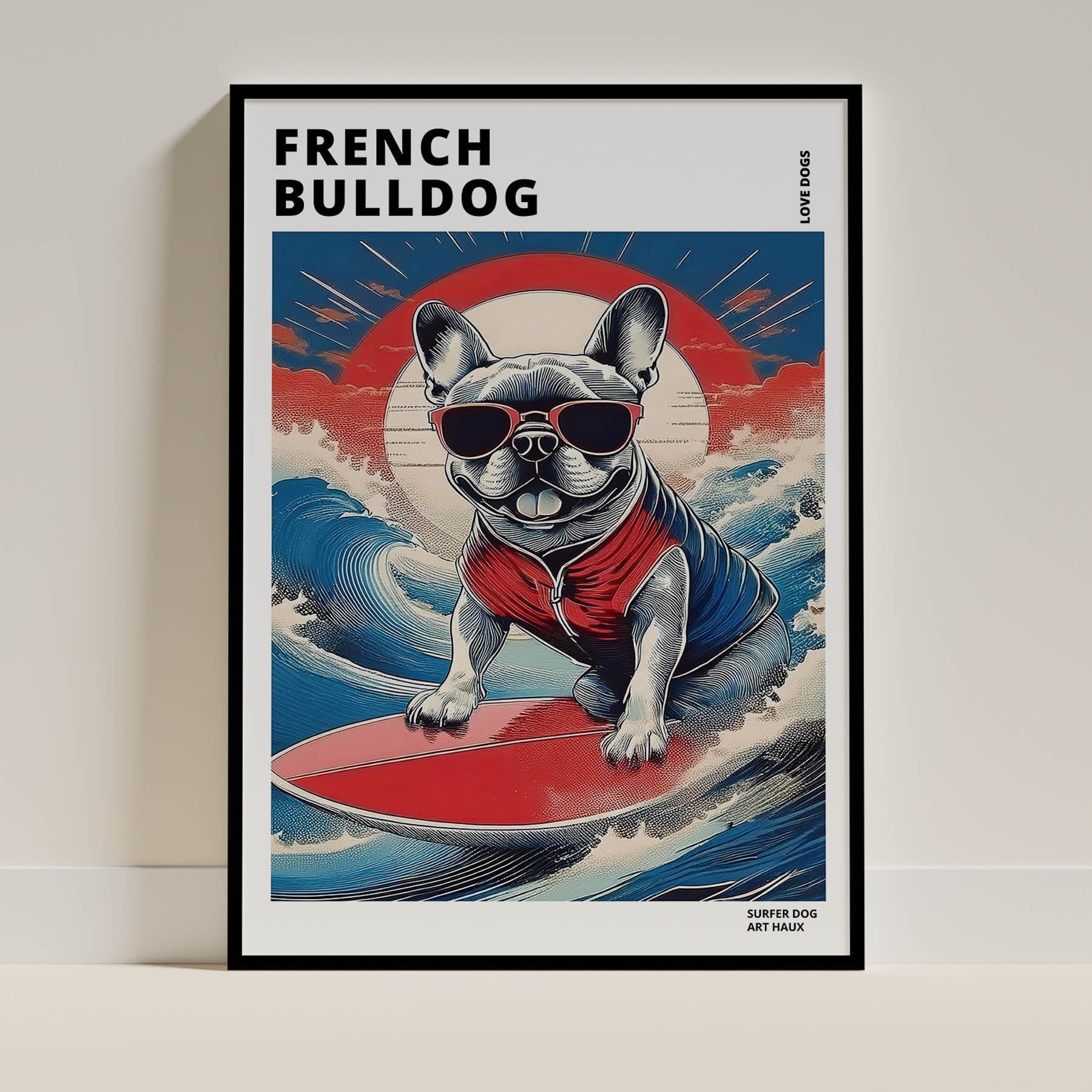 French Bulldog Dog Art Print Unframed Vol 2 | 11 Unique Designs | Wall Art Gift for Dog Lovers - Image 4 | Dogsy & Co