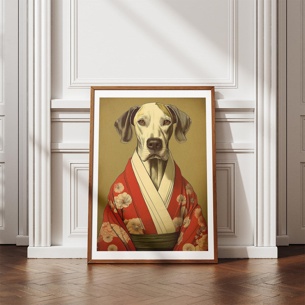 Great Dane Japanse Kimono Dog Series image 4