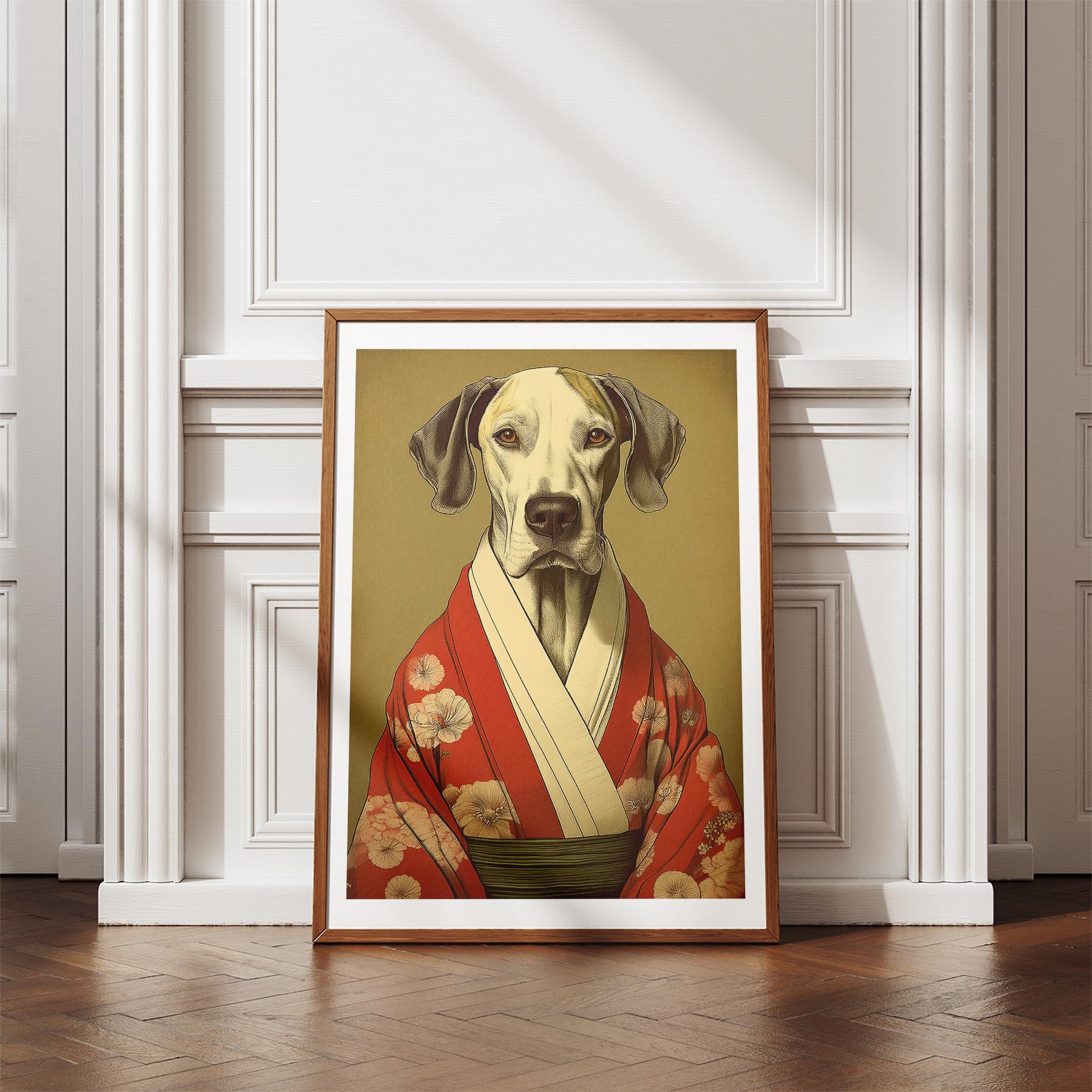 Great Dane Japanse Kimono Dog Series image 4