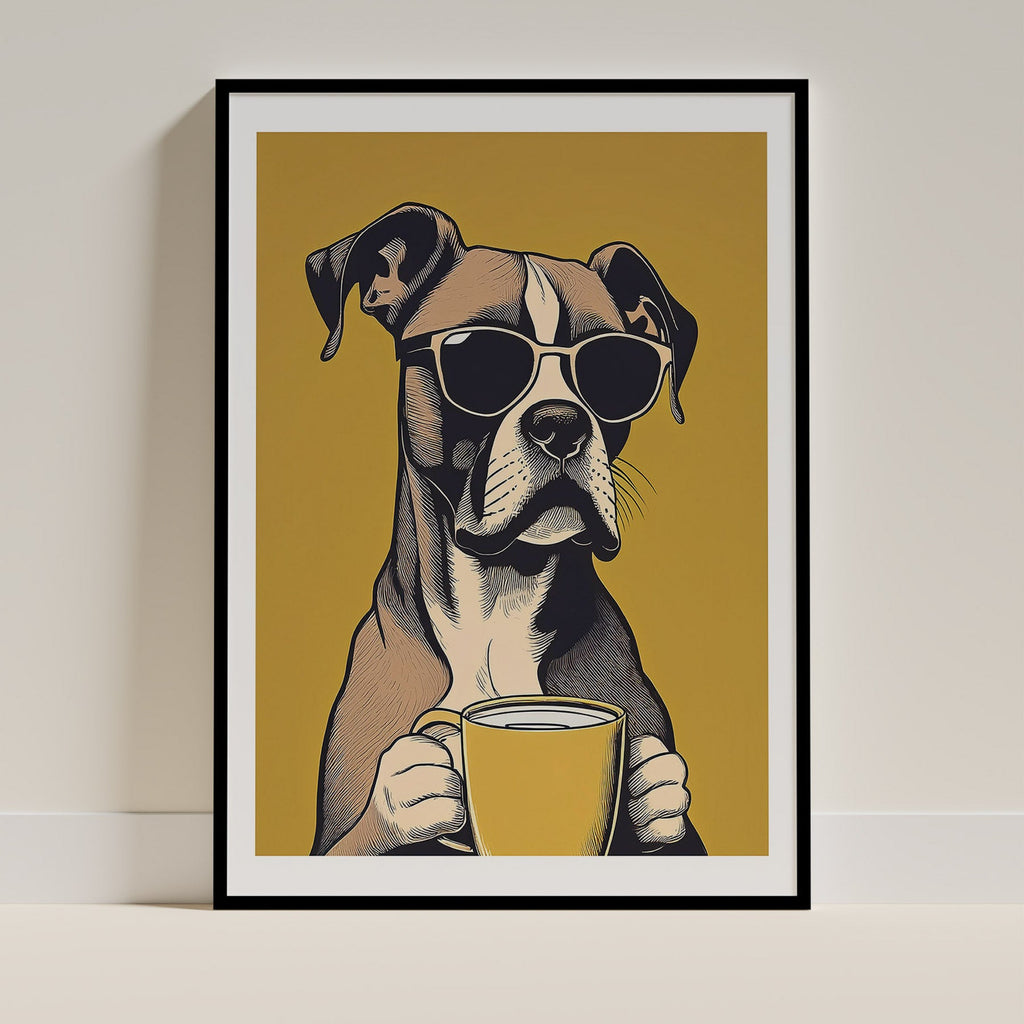 Bulldog Copy Chillin Coffee Dog image 0