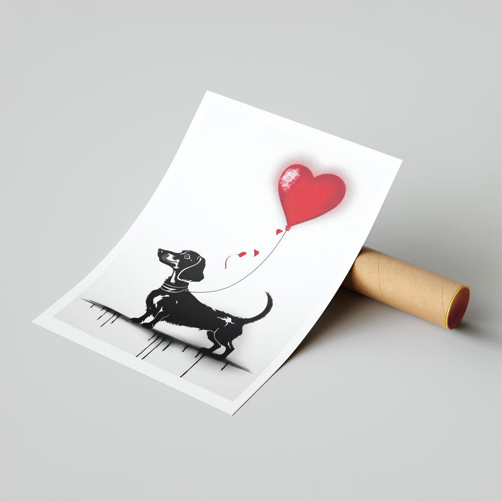 Deerhound LOVE Series Inspired by the Obama Poster image 1