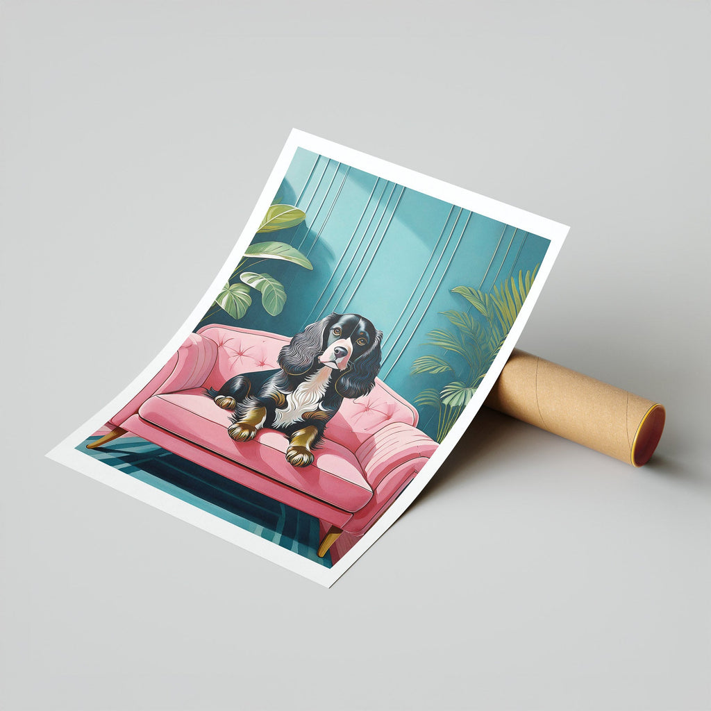 Cocker Spaniel Just Lounging Around image 7