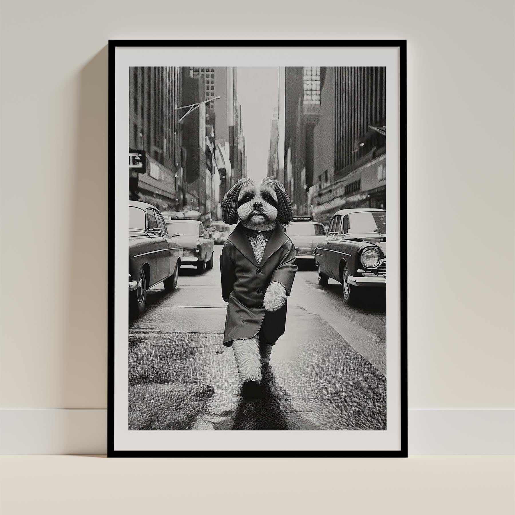 Shih Tzu Dog Art Print Unframed Vol 1 | 11 Unique Designs | Wall Art Gift for Dog Lovers - Image 4 | Dogsy & Co