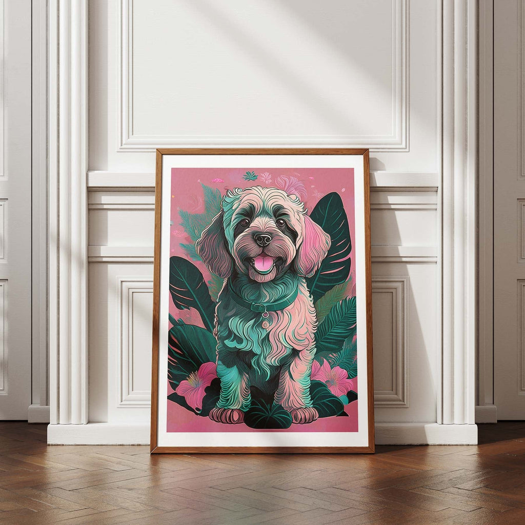 Cavoodle 1 Flowery Dog image 4