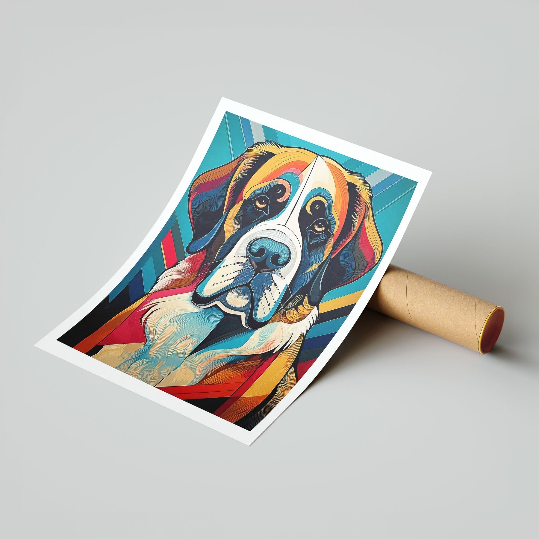 Saint Bernard Colour Graphics image 7