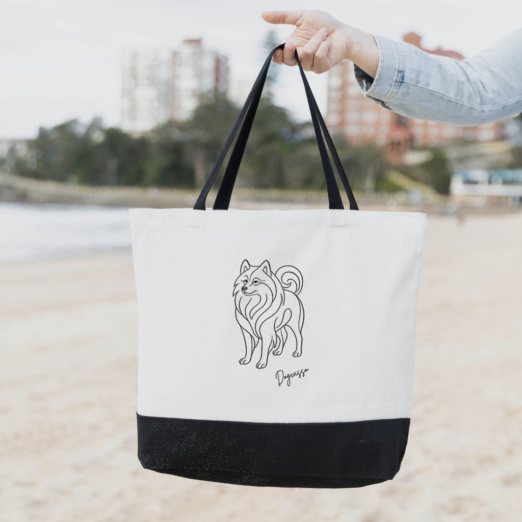 Keeshond Dogcasso Bag image 1