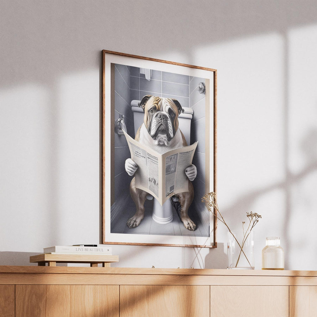 Bulldog Toilet Humour Dog Series 5 image 5